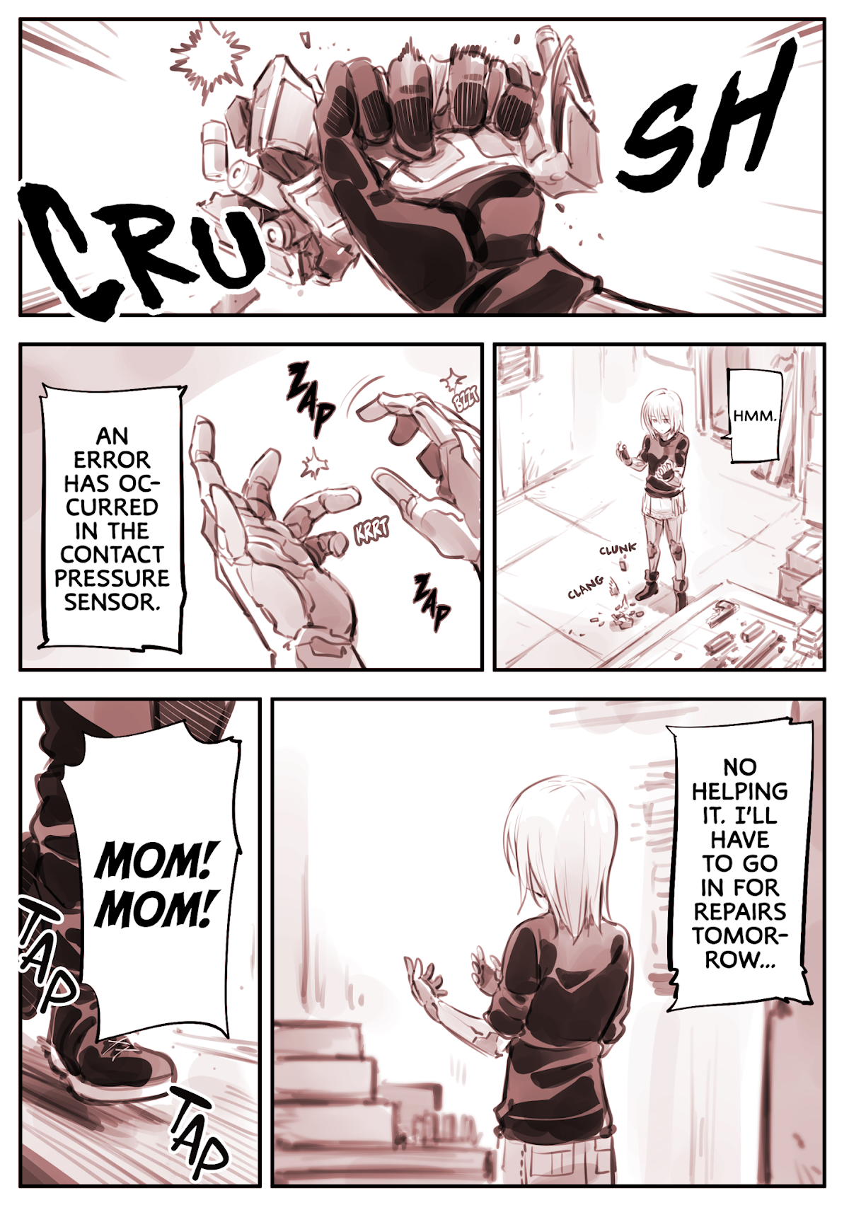 A Story About A Droid. Chapter 20 page 1 - Chapter 20