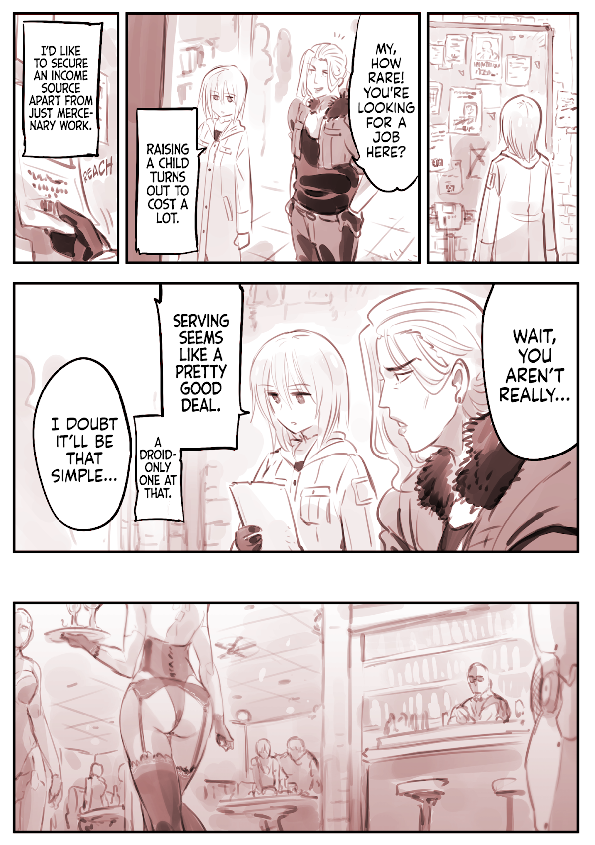 A Story About A Droid. Chapter 21 page 1 - Chapter 21