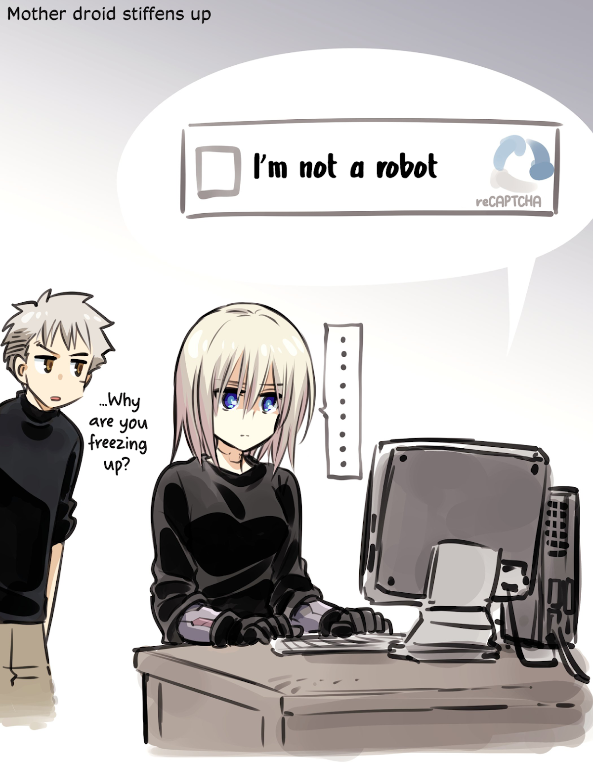 A Story About A Droid. Chapter 22.5 page 3 - Chapter 22.5: Extras