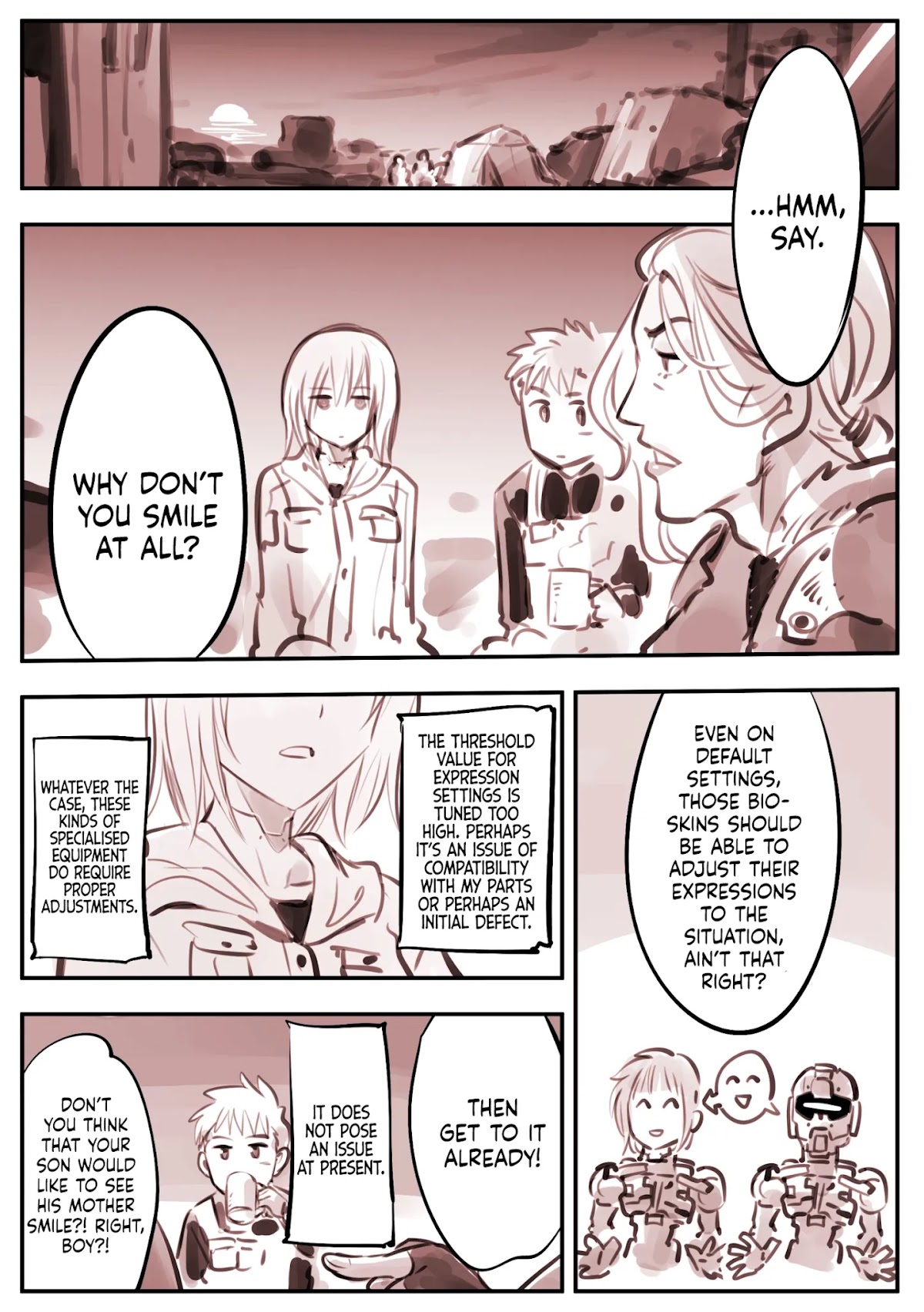 A Story About A Droid. Chapter 23 page 1 - Chapter 23