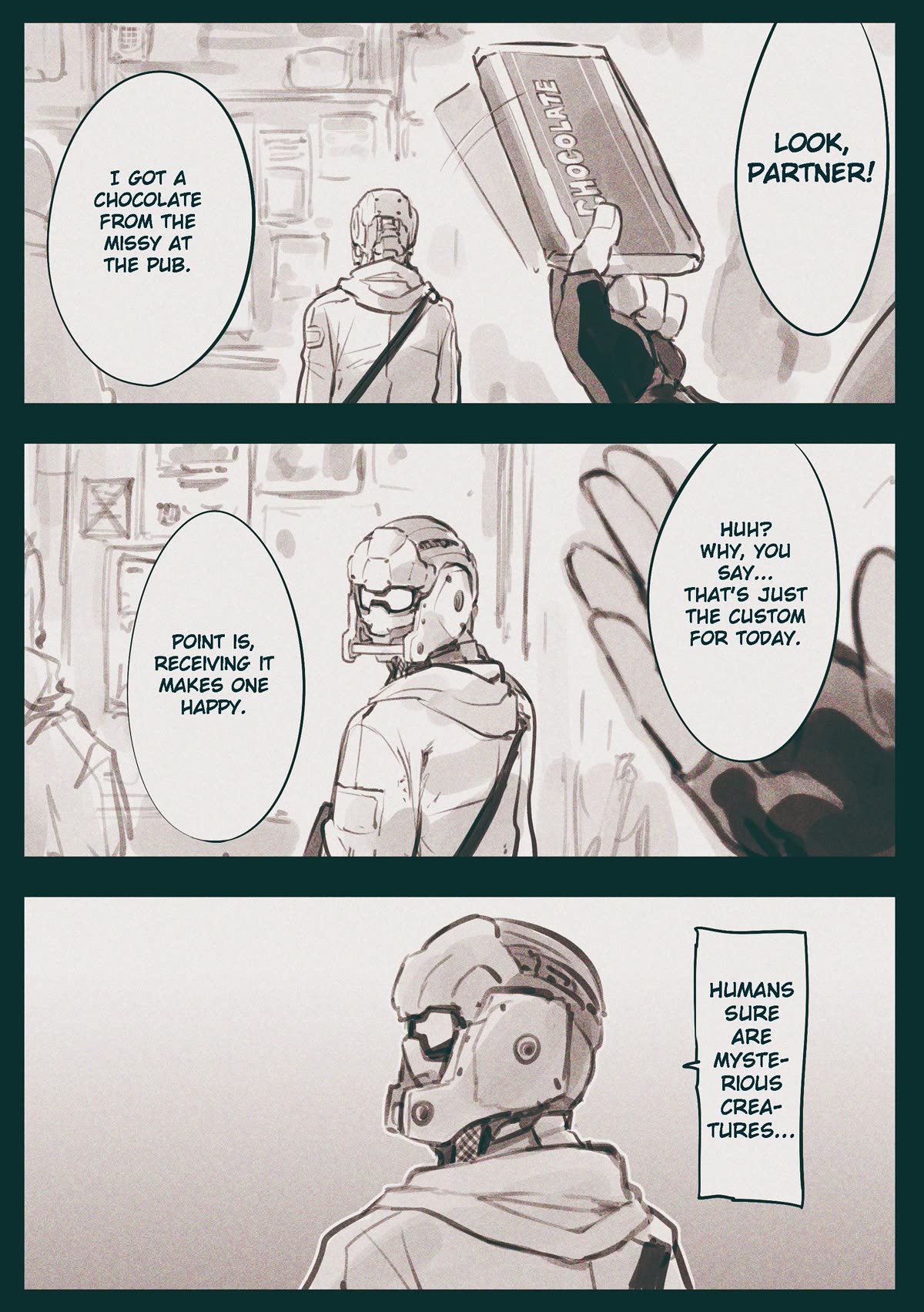 A Story About A Droid. Chapter 27 page 1 - Chapter 27