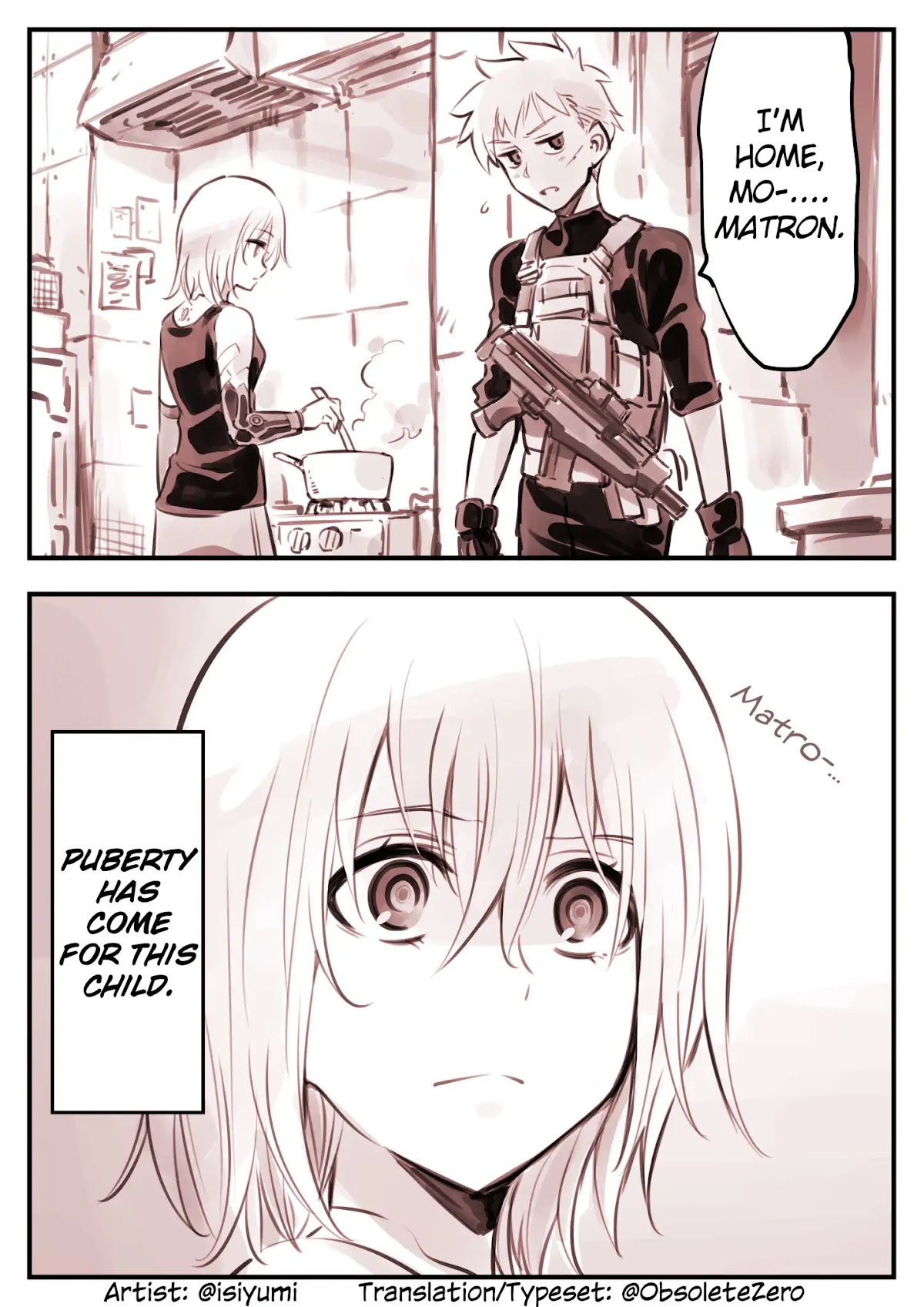 A Story About A Droid. Chapter 3 page 2 - Chapter 3
