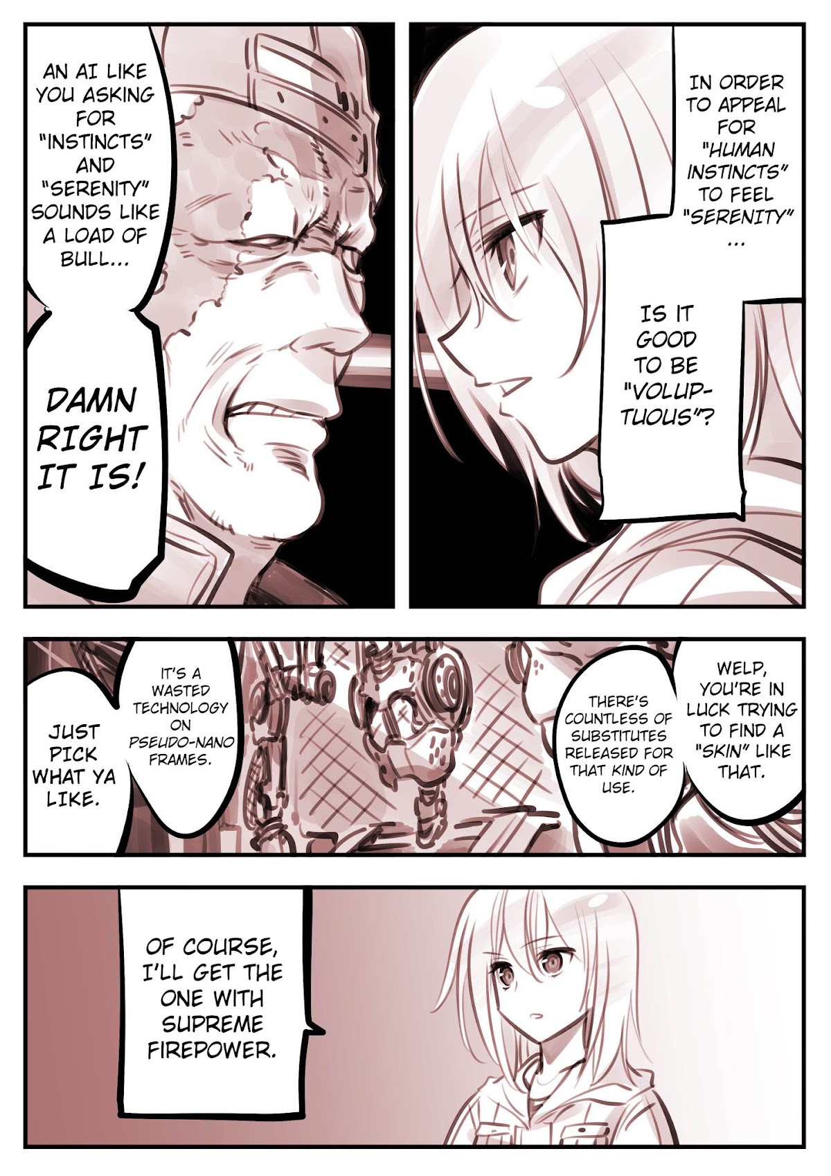 A Story About A Droid. Chapter 4 page 3 - Chapter 4