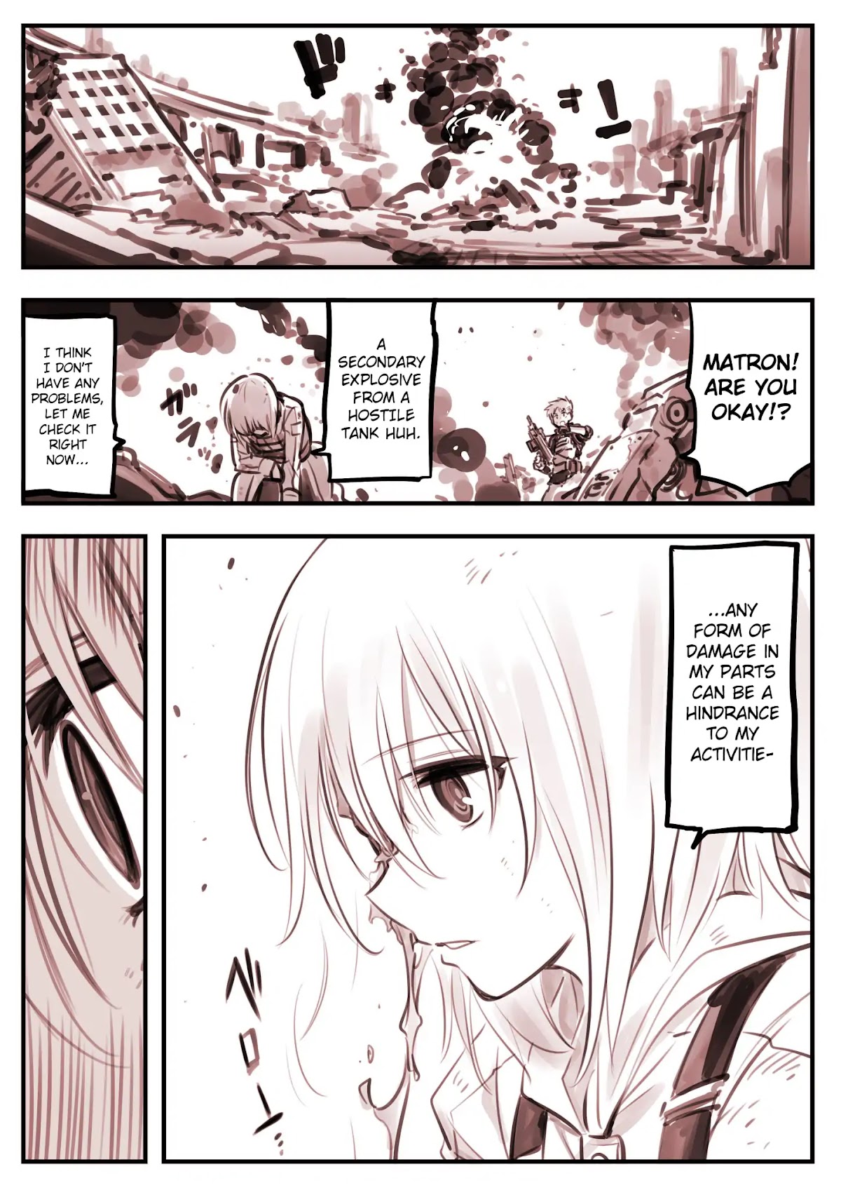 A Story About A Droid. Chapter 7 page 1 - Chapter 7