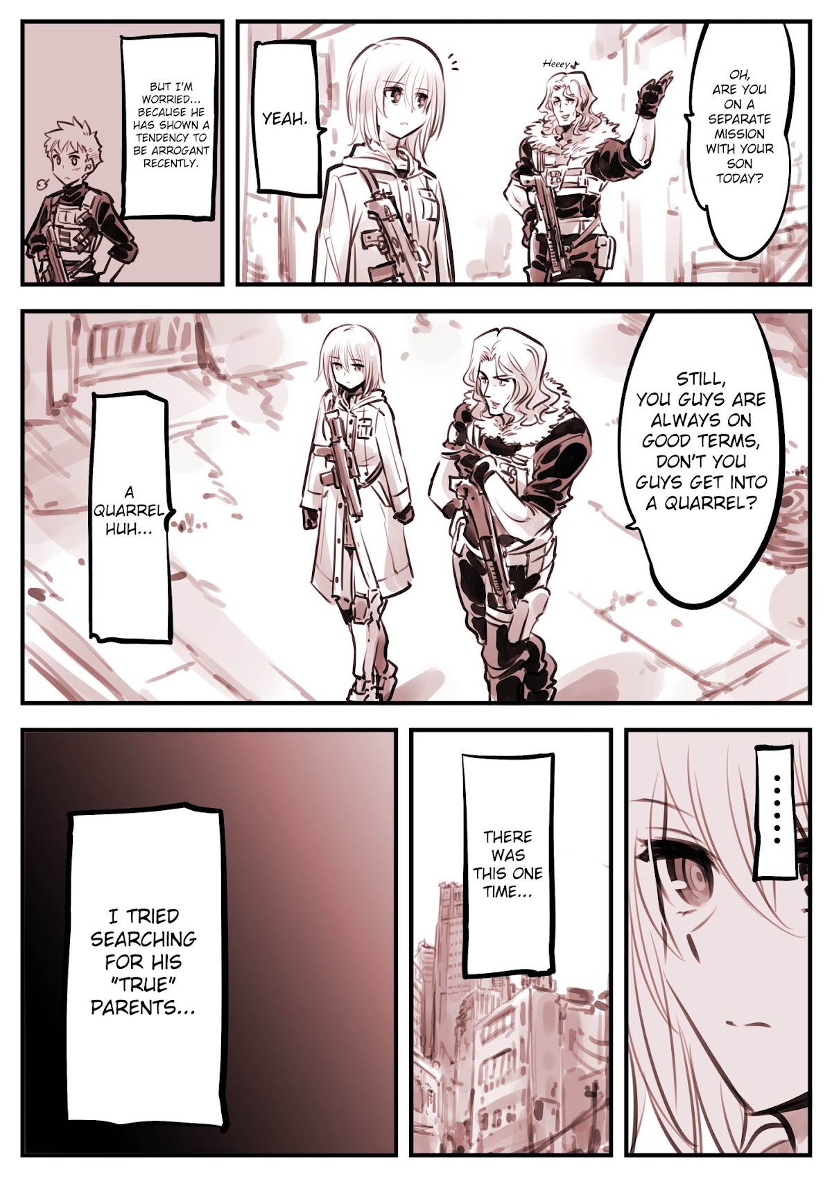 A Story About A Droid. Chapter 9 page 1 - Chapter 9