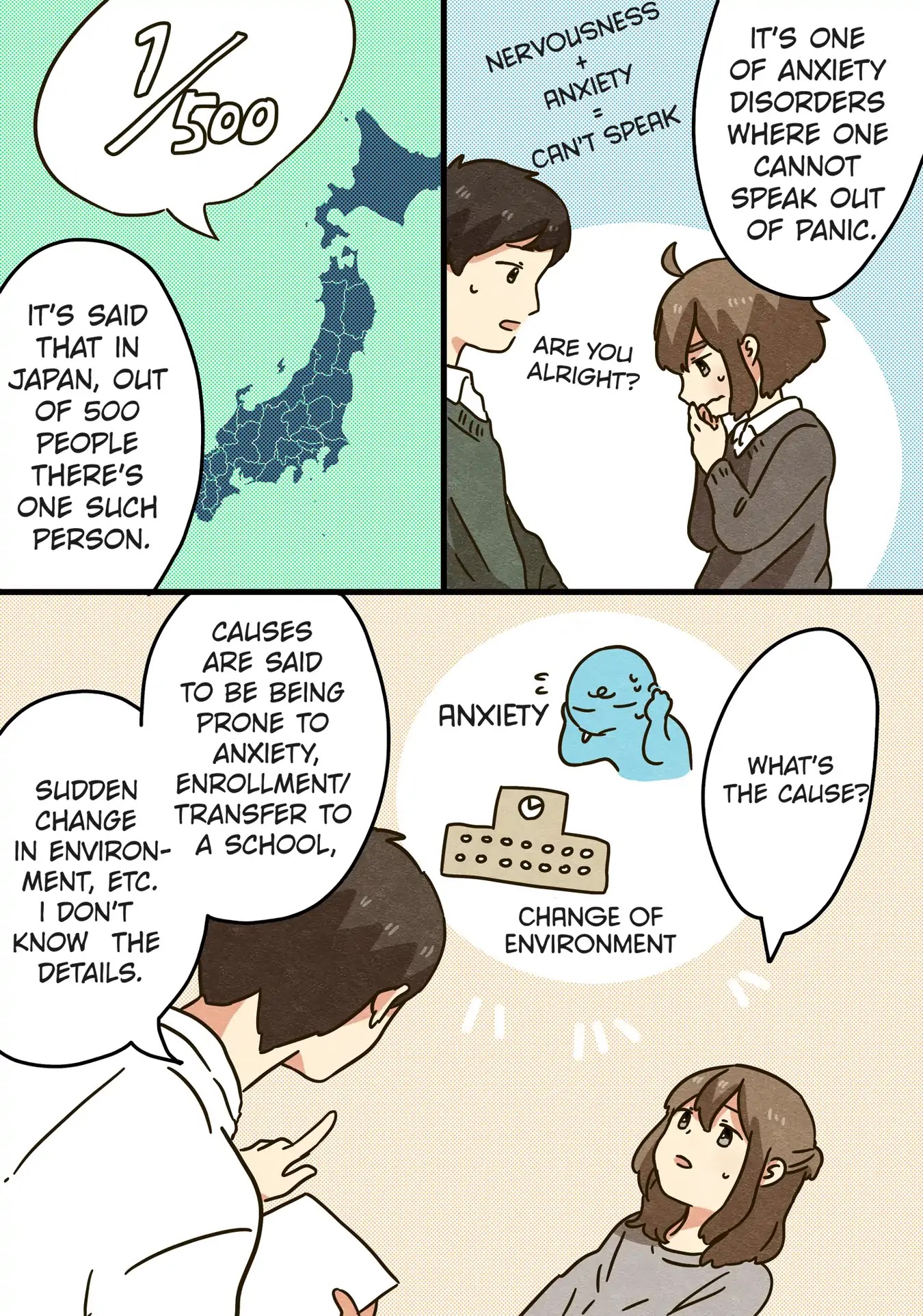 A Story About a Girl Who Developed Selective Mutism Chapter 0 page 12 - Chapter 0: Oneshot