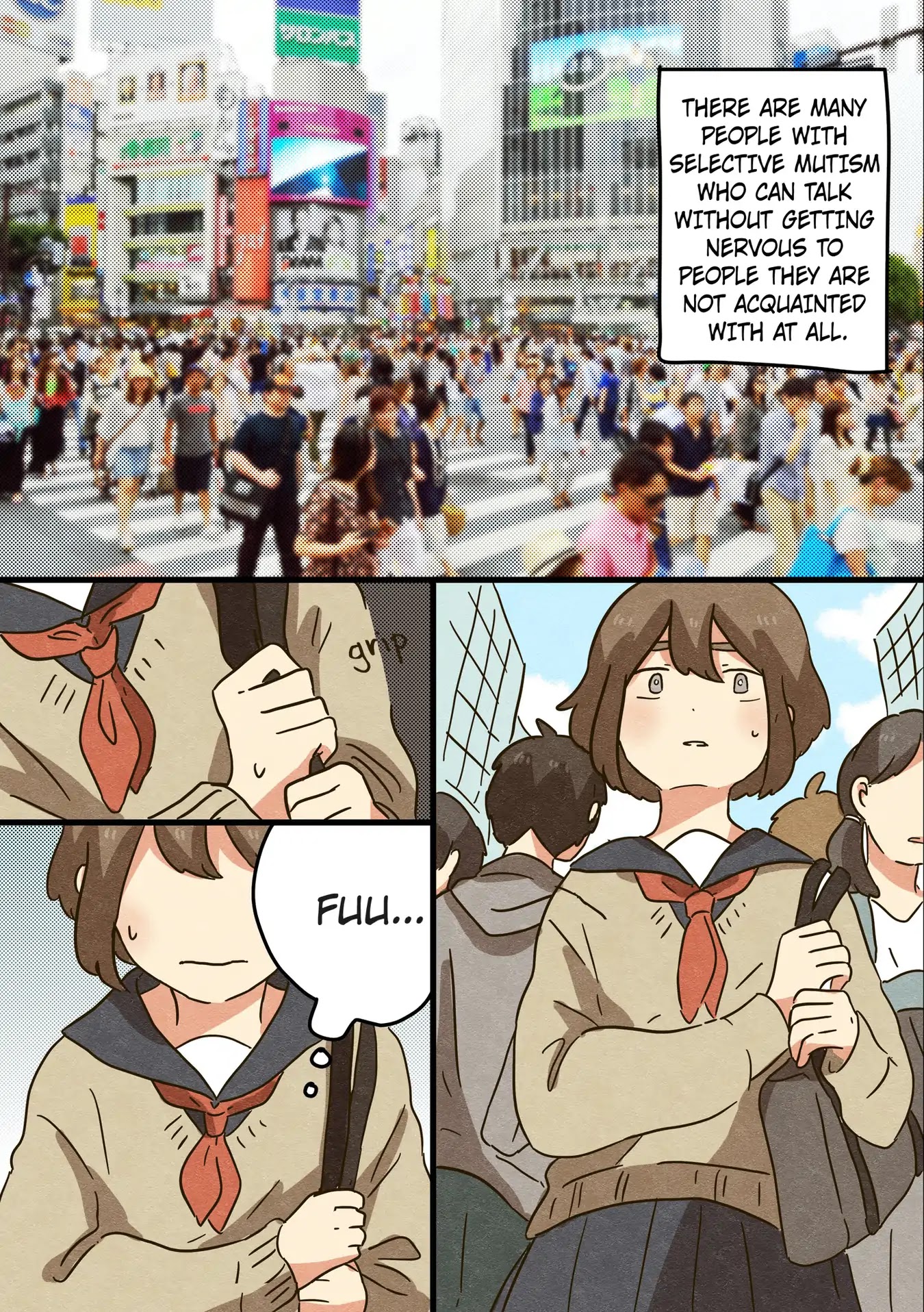A Story About a Girl Who Developed Selective Mutism Chapter 0 page 19 - Chapter 0: Oneshot