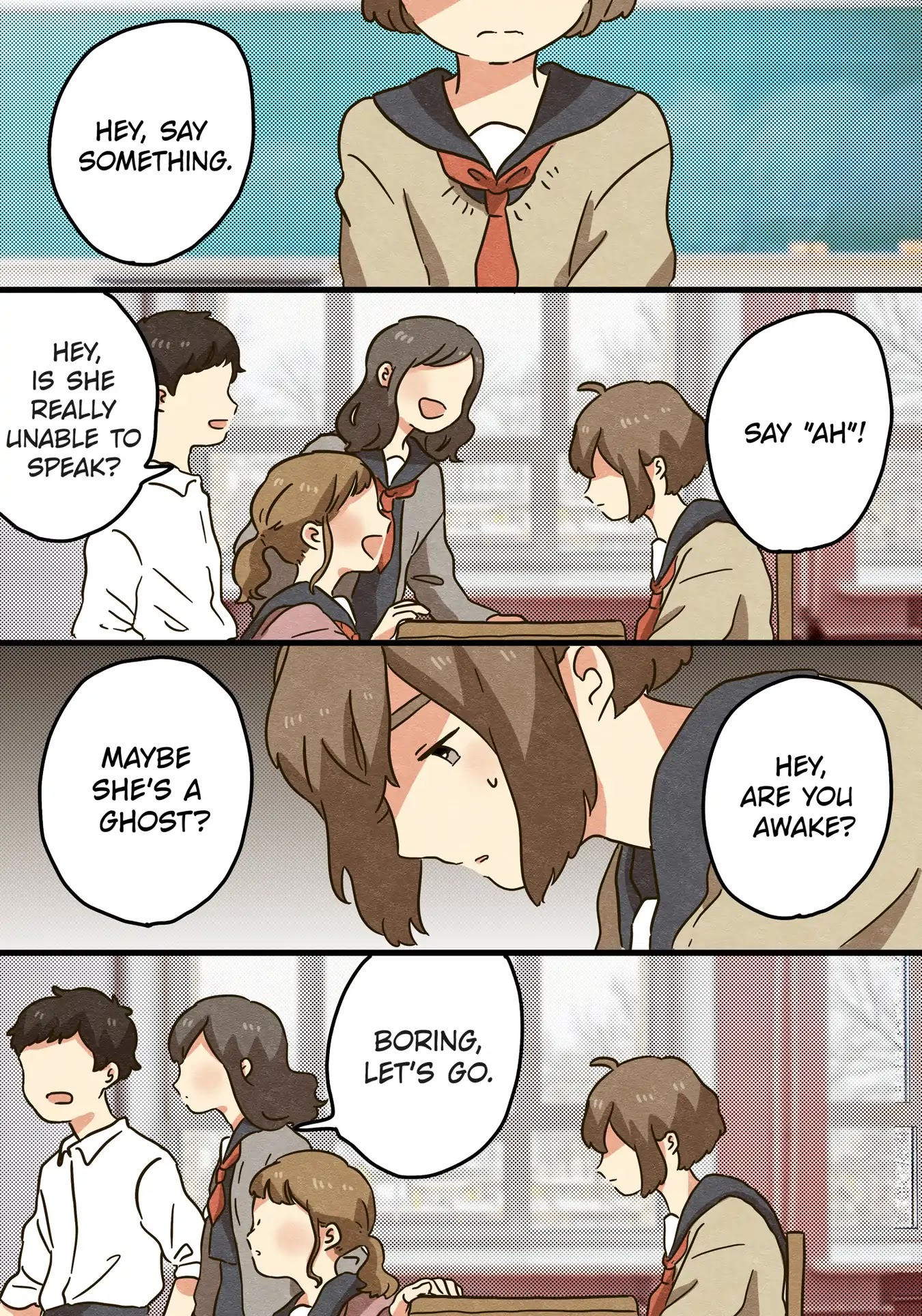 A Story About a Girl Who Developed Selective Mutism Chapter 0 page 2 - Chapter 0: Oneshot