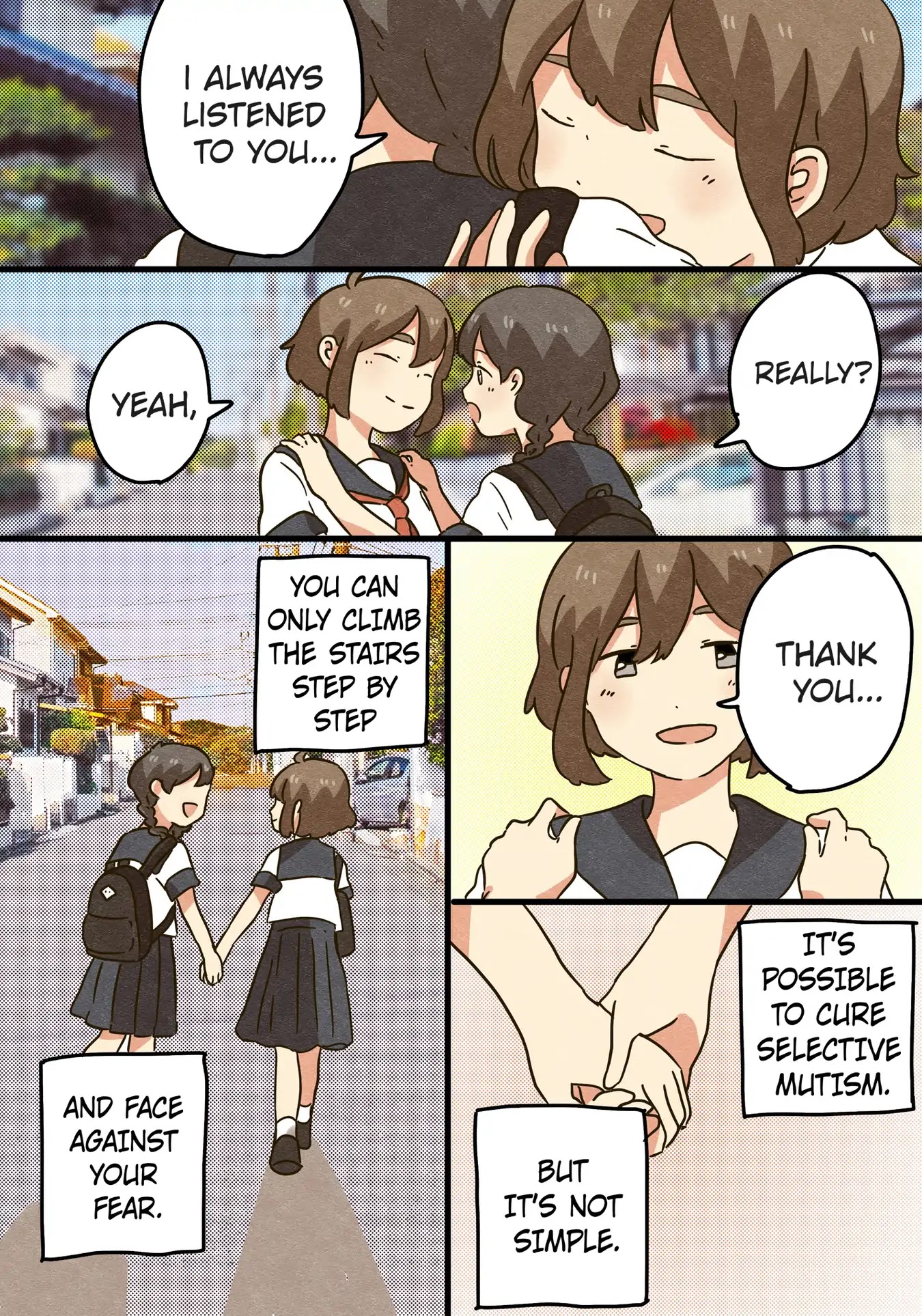 A Story About a Girl Who Developed Selective Mutism Chapter 0 page 25 - Chapter 0: Oneshot