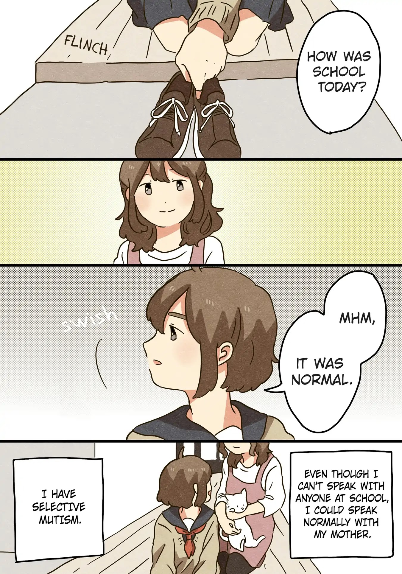 A Story About a Girl Who Developed Selective Mutism Chapter 0 page 7 - Chapter 0: Oneshot