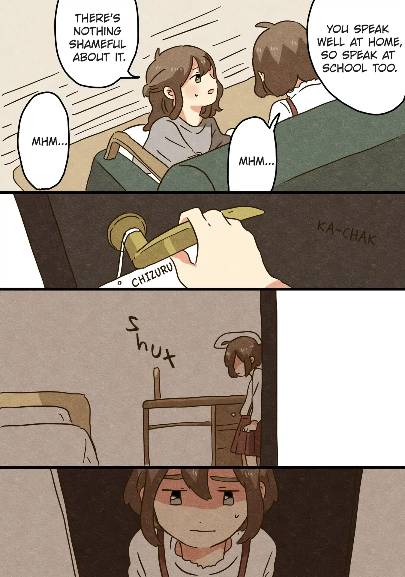 A Story About a Girl Who Developed Selective Mutism Chapter 0 page 9 - Chapter 0: Oneshot