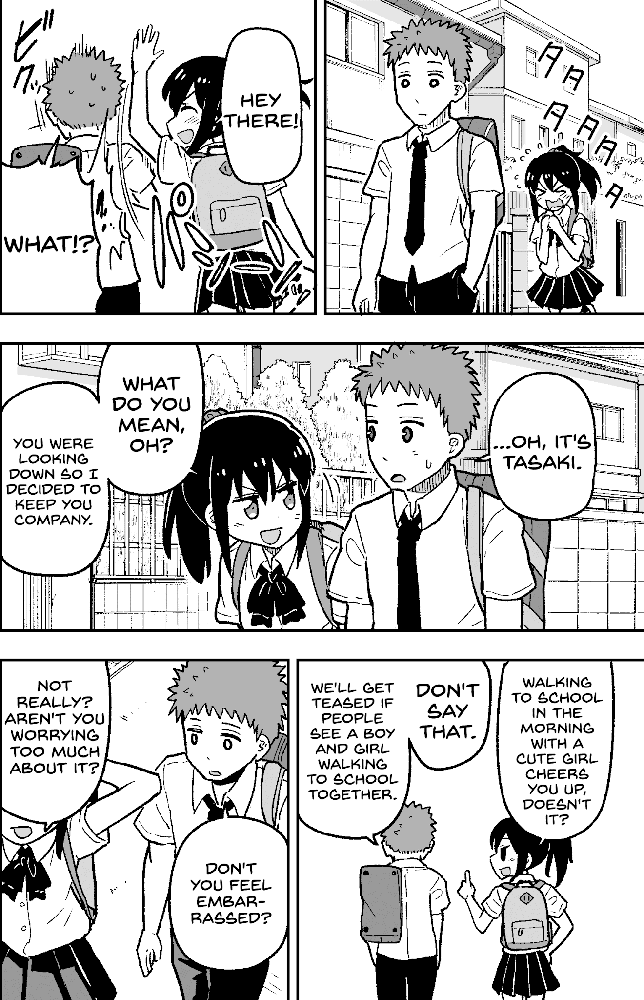 A Story About a Girl Who Pretended to Have a Frank Personality to Get Close to Her Crush Chapter 1 page 2 - Chapter 1