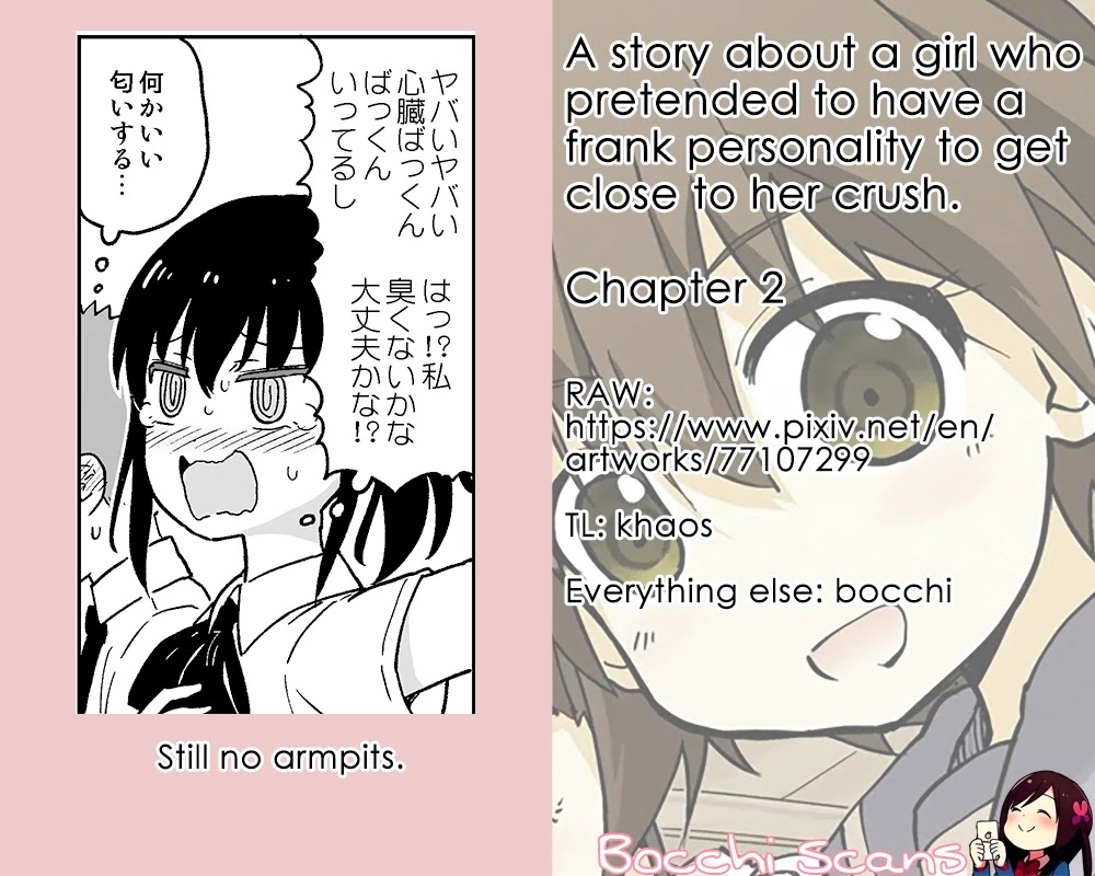 A Story About a Girl Who Pretended to Have a Frank Personality to Get Close to Her Crush Chapter 2 page 7 - Chapter 2