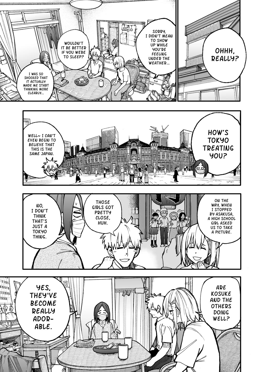 A Story About a Grandpa and Grandma Who Returned Back to Their Youth Chapter 103 page 1 - Chapter 103: Great-grandkid