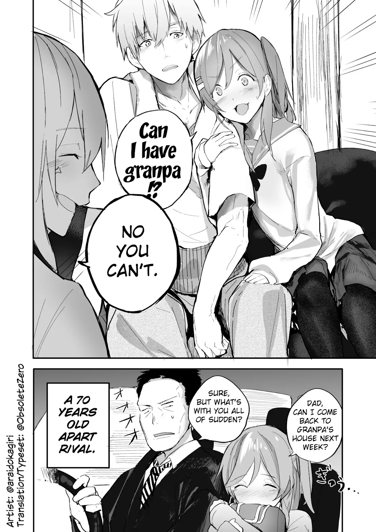 A Story About a Grandpa and Grandma Who Returned Back to Their Youth Chapter 2 page 4 - Chapter 2