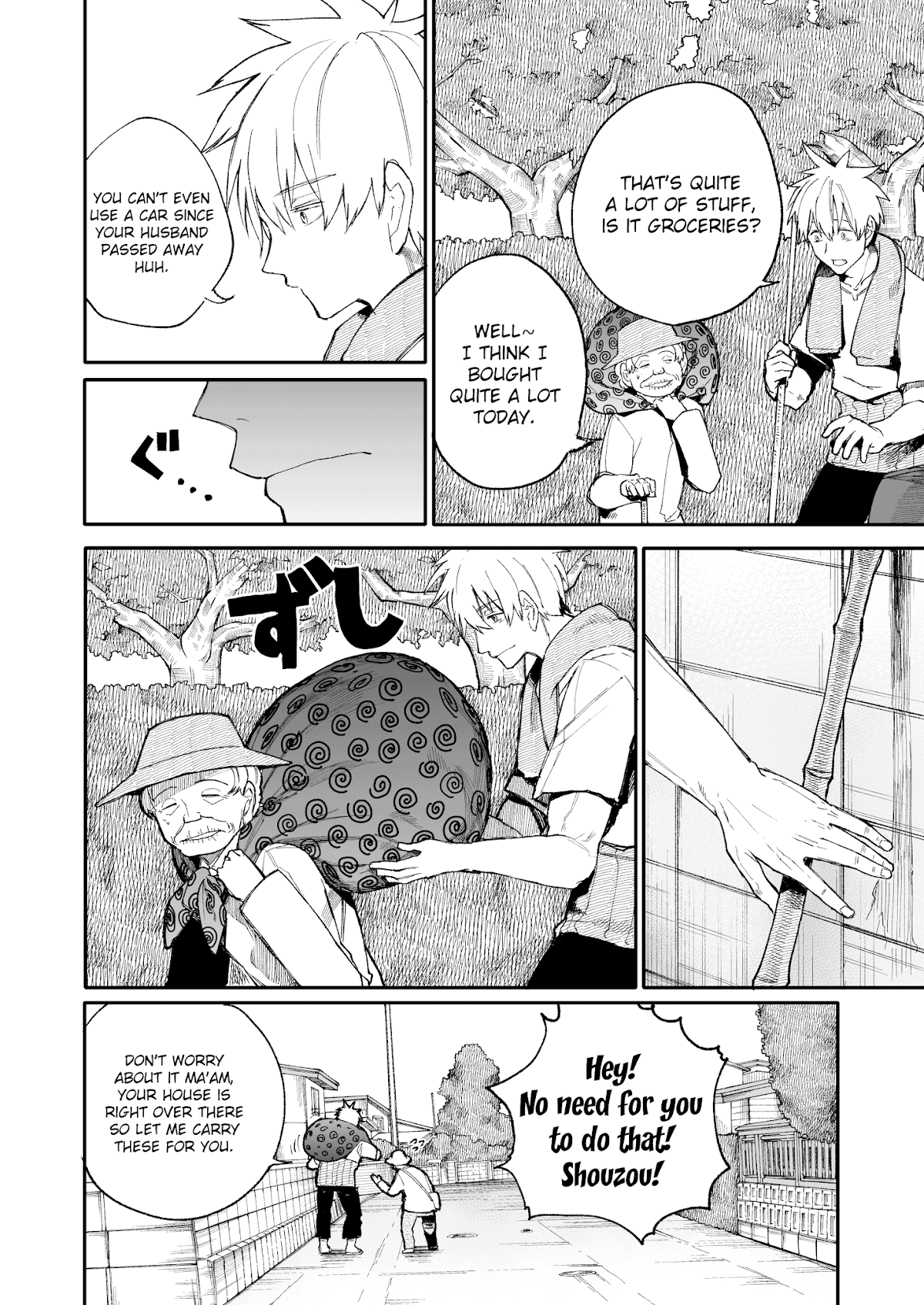 A Story About a Grandpa and Grandma Who Returned Back to Their Youth Chapter 30 page 2 - Chapter 30: Escort