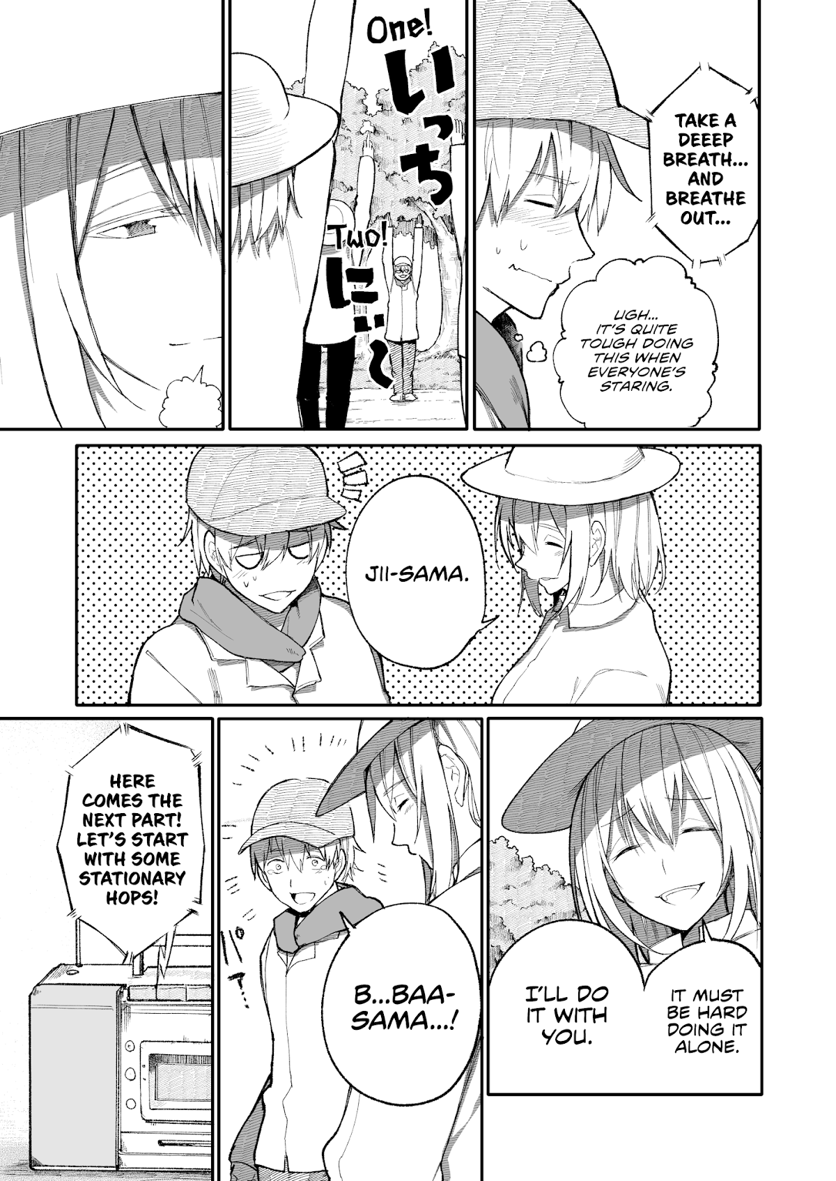 A Story About a Grandpa and Grandma Who Returned Back to Their Youth Chapter 31 page 3 - Chapter 31: Radio Calisthenics