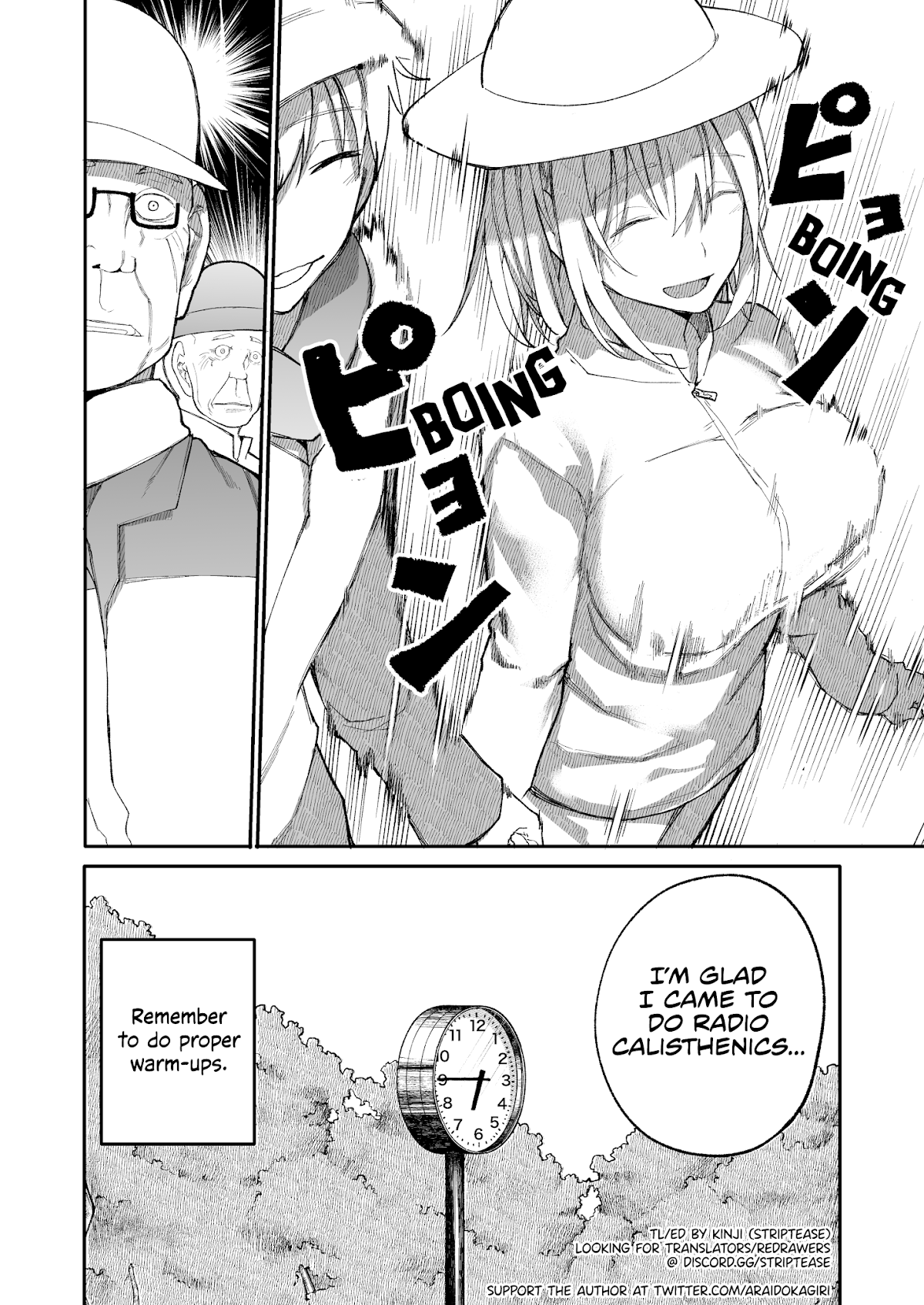 A Story About a Grandpa and Grandma Who Returned Back to Their Youth Chapter 31 page 4 - Chapter 31: Radio Calisthenics