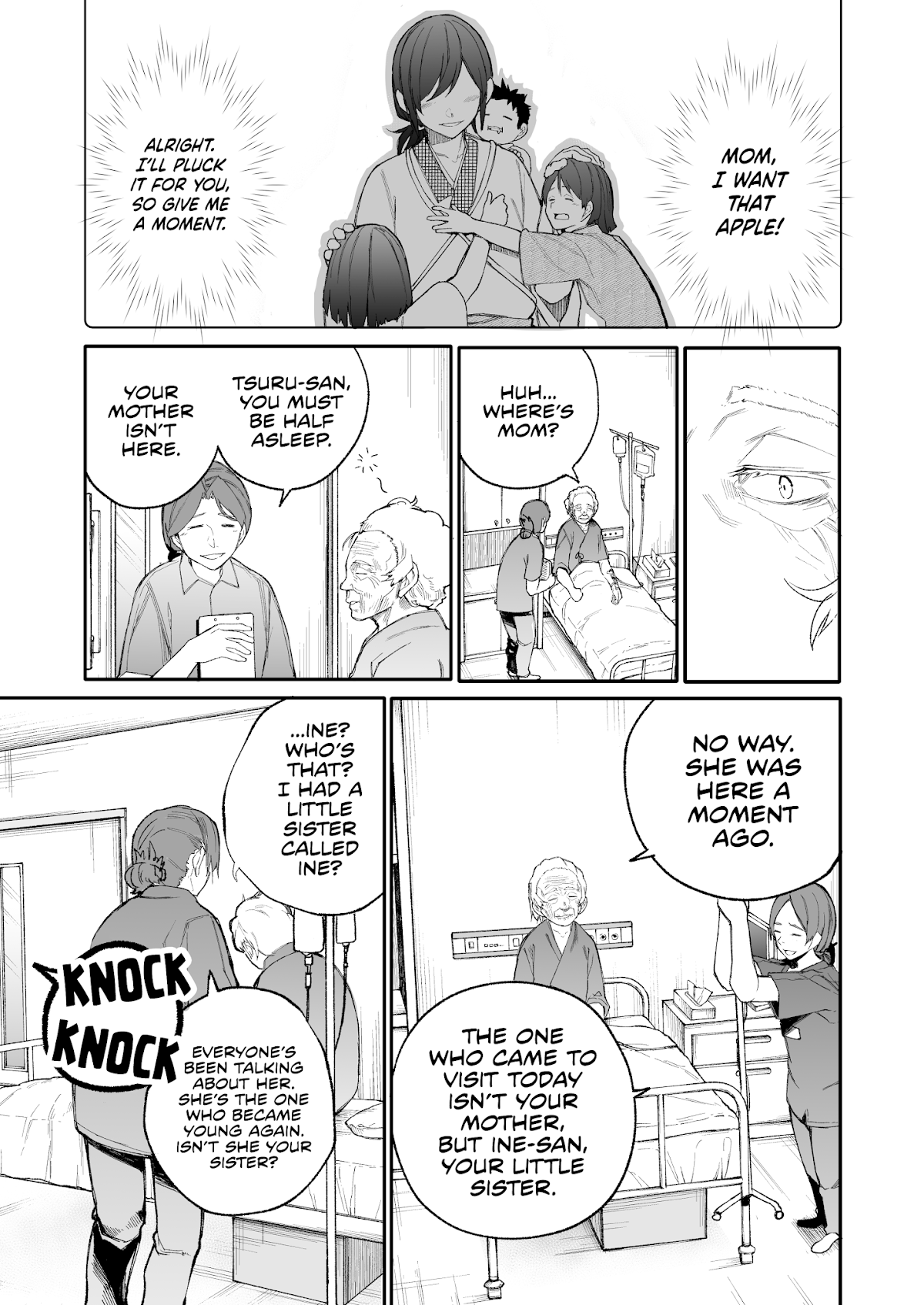 A Story About a Grandpa and Grandma Who Returned Back to Their Youth Chapter 32 page 1 - Chapter 32: Look-alike