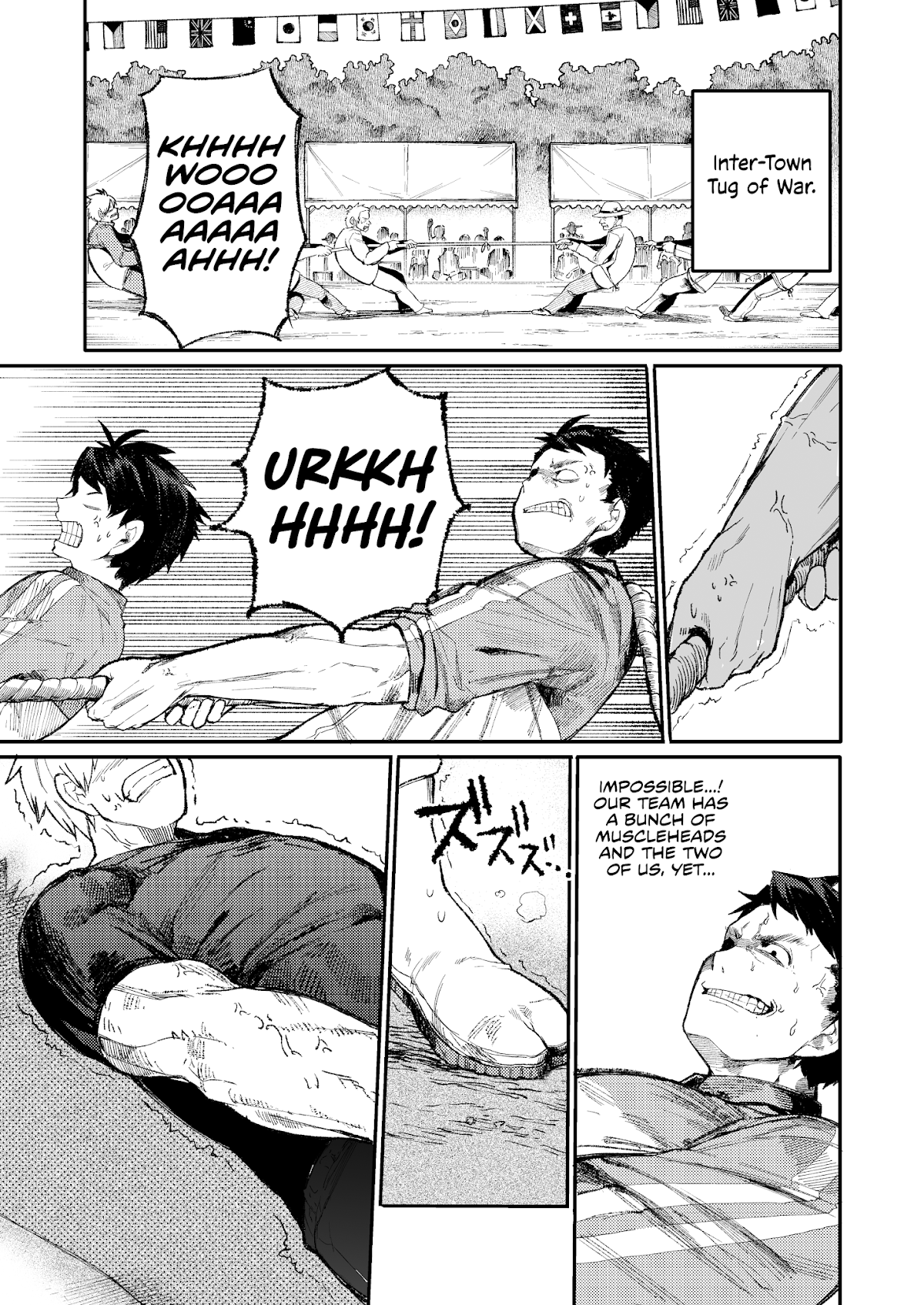 A Story About a Grandpa and Grandma Who Returned Back to Their Youth Chapter 35 page 1 - Chapter 35: Tug of War