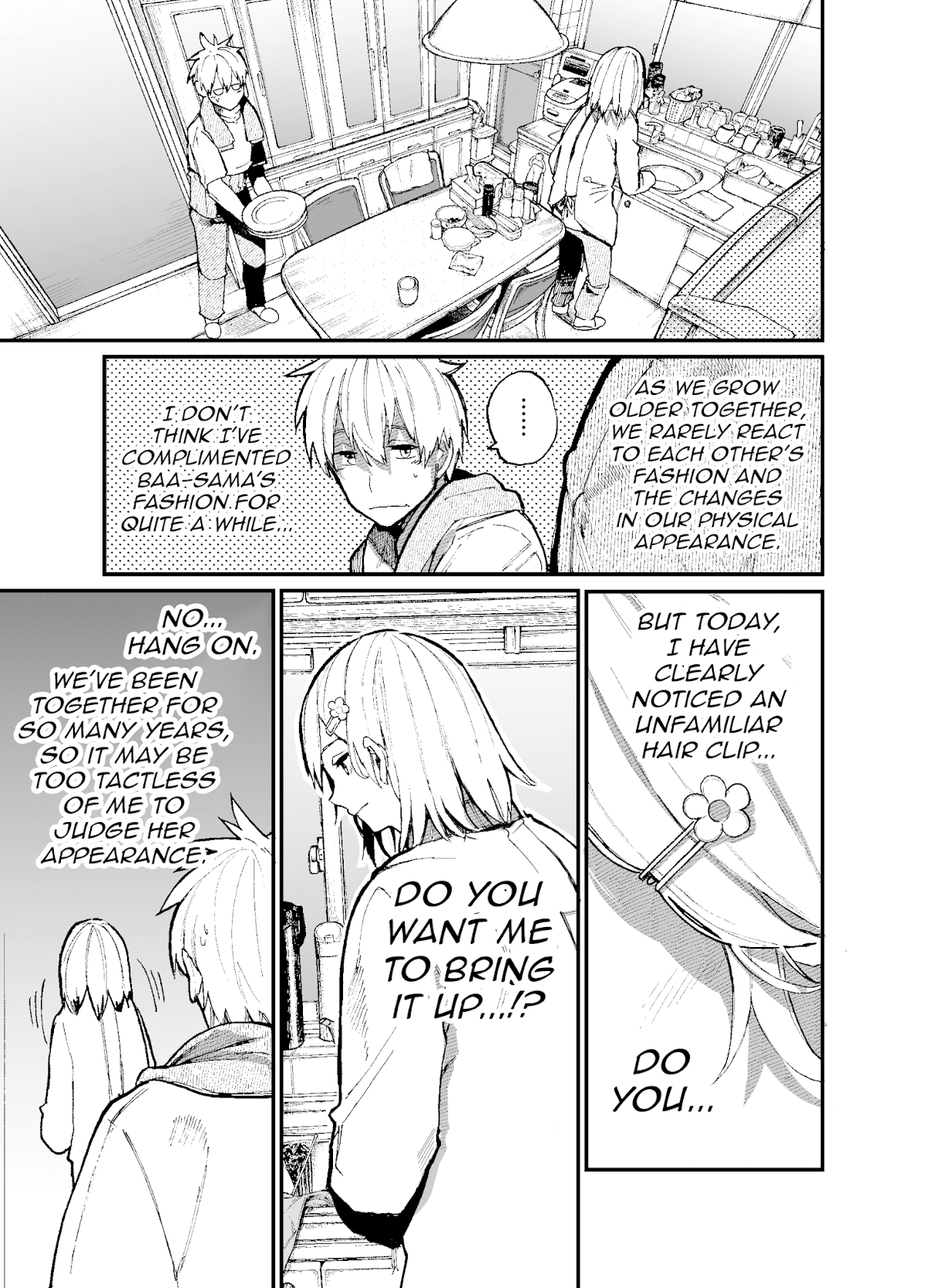 A Story About a Grandpa and Grandma Who Returned Back to Their Youth Chapter 43 page 1 - Chapter 43: The Hairclip