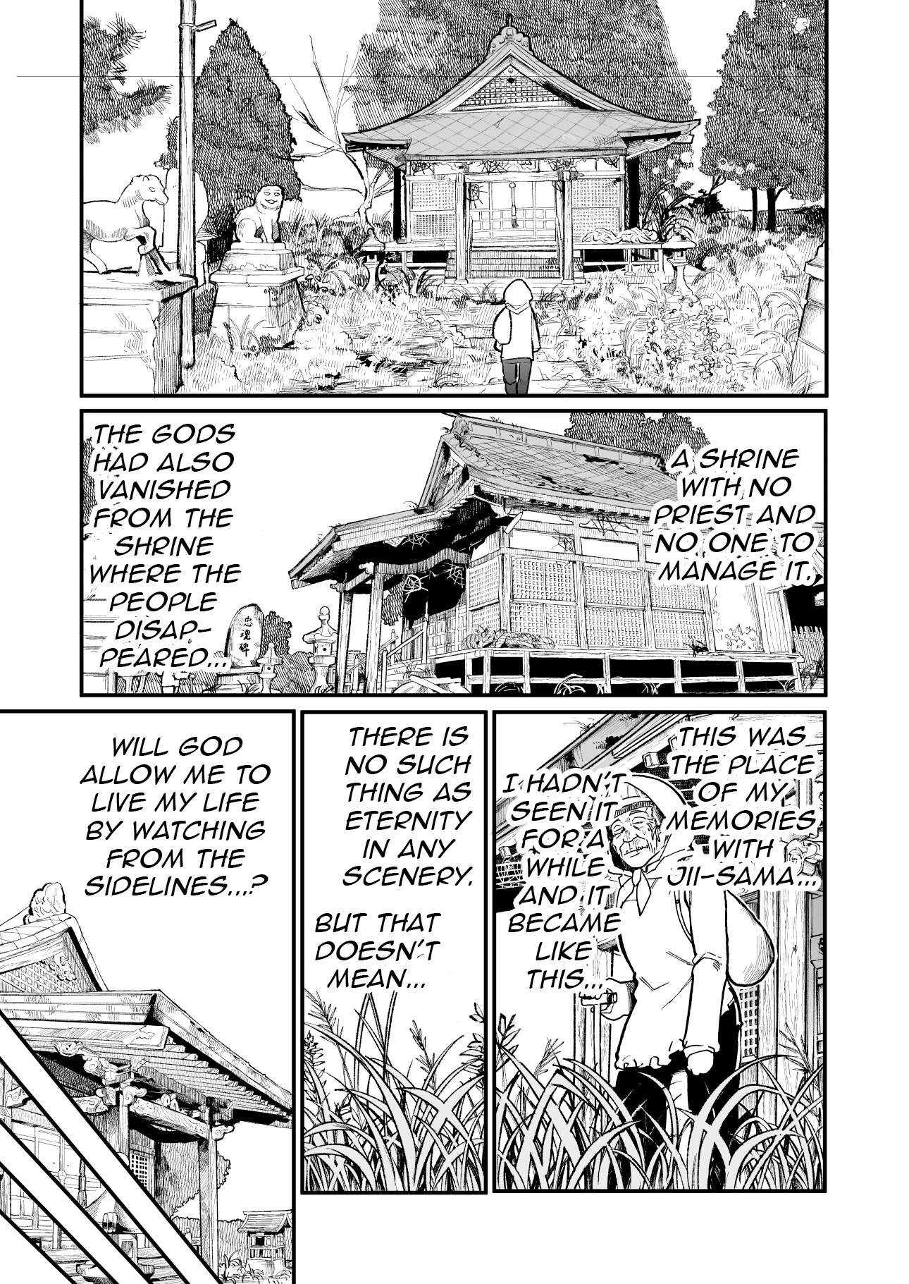 A Story About a Grandpa and Grandma Who Returned Back to Their Youth Chapter 44 page 1 - Chapter 44: Cleaning the Shrine