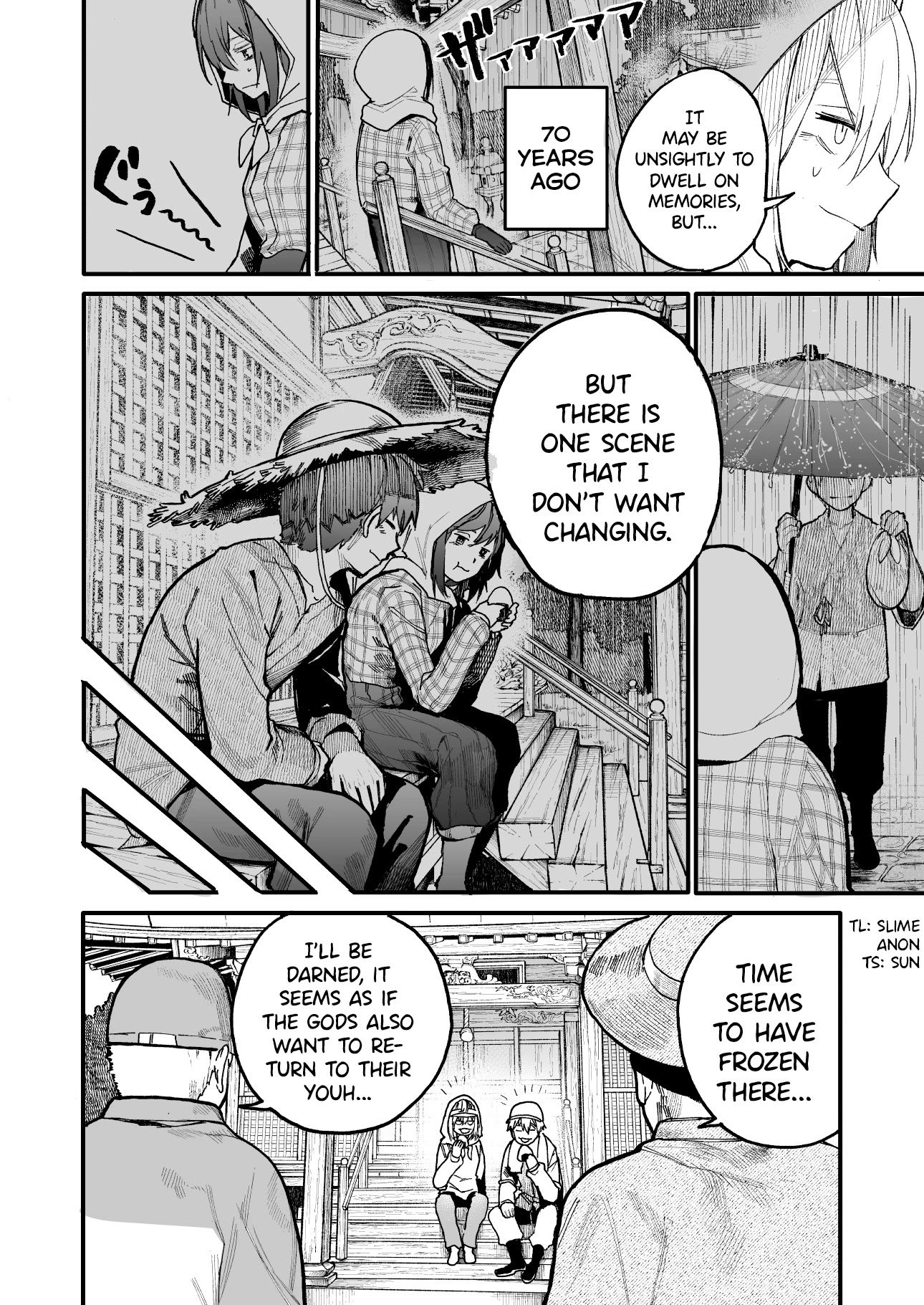 A Story About a Grandpa and Grandma Who Returned Back to Their Youth Chapter 44 page 4 - Chapter 44: Cleaning the Shrine