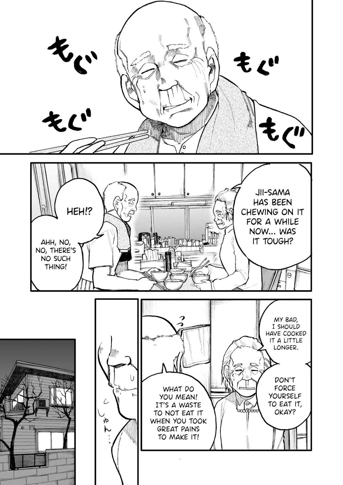 A Story About a Grandpa and Grandma Who Returned Back to Their Youth Chapter 45 page 1 - Chapter 45: Feeding