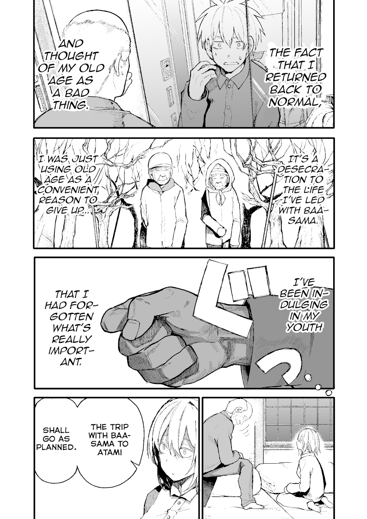 A Story About a Grandpa and Grandma Who Returned Back to Their Youth Chapter 47 page 3 - Chapter 47: Determination