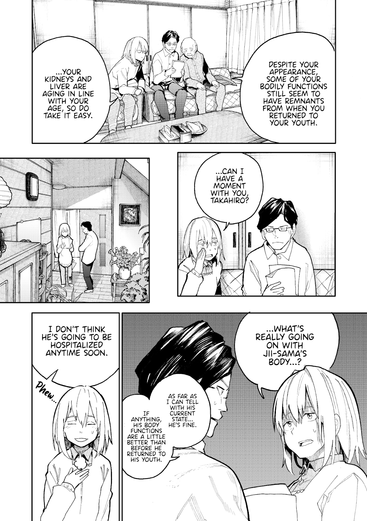 A Story About a Grandpa and Grandma Who Returned Back to Their Youth Chapter 49 page 1 - Chapter 49