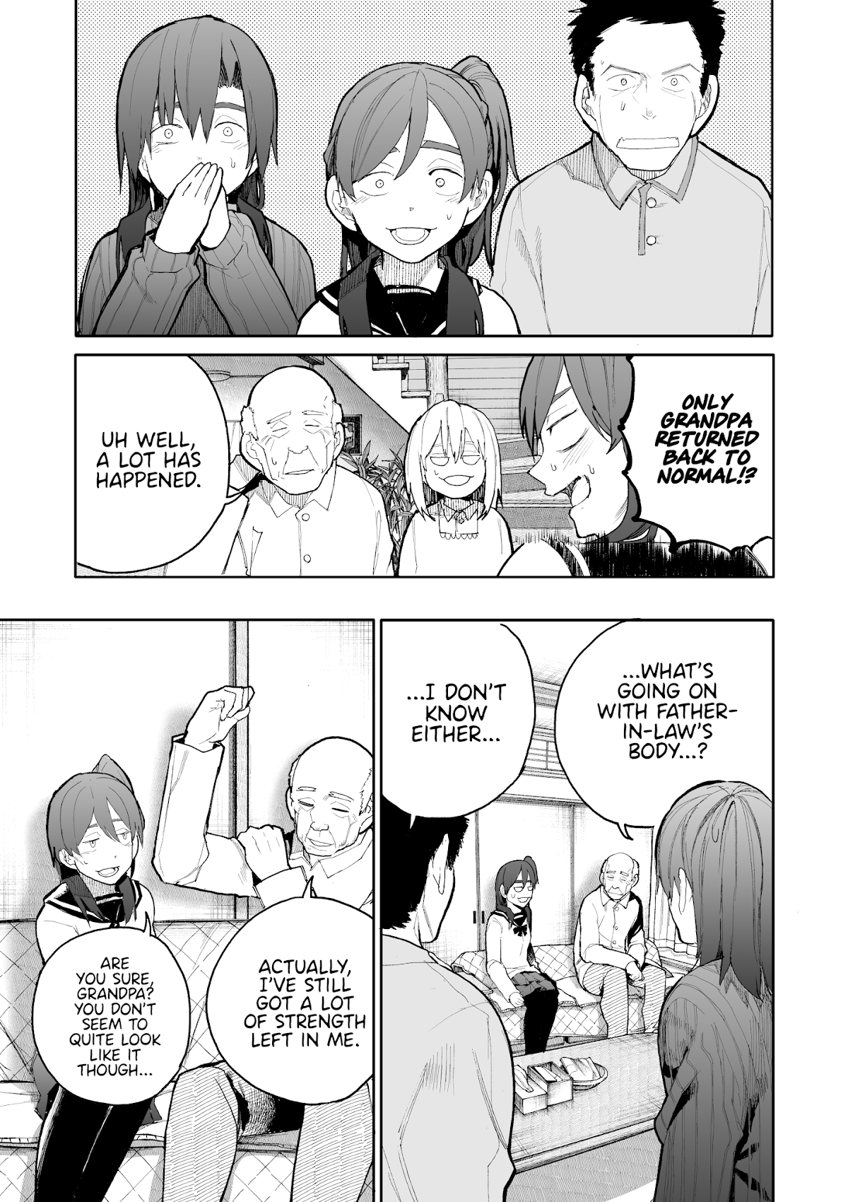 A Story About a Grandpa and Grandma Who Returned Back to Their Youth Chapter 50 page 1 - Chapter 50