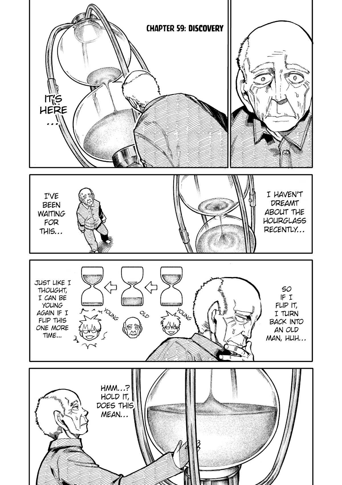 A Story About a Grandpa and Grandma Who Returned Back to Their Youth Chapter 59 page 1 - Chapter 59: Discovery
