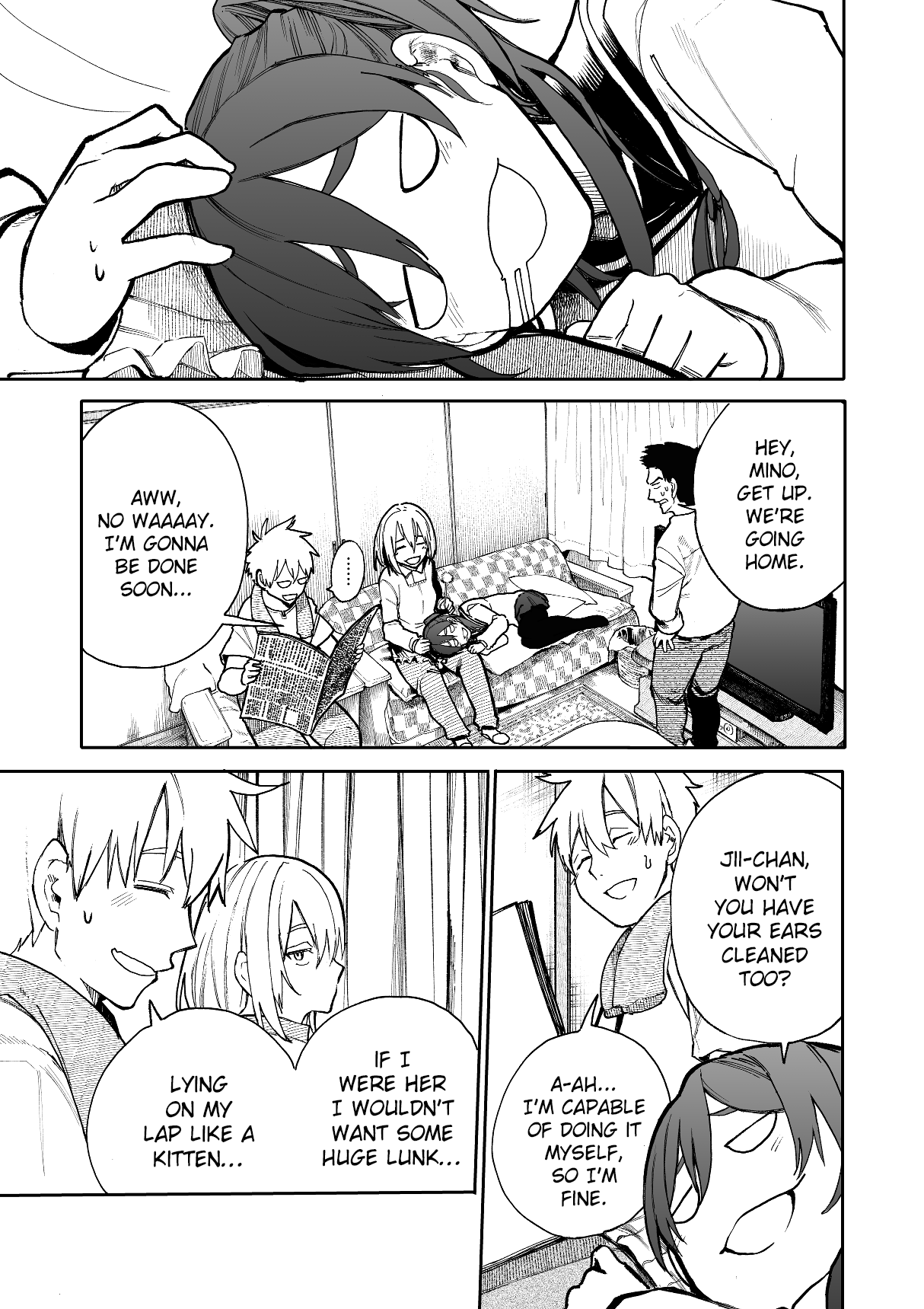 A Story About a Grandpa and Grandma Who Returned Back to Their Youth Chapter 61 page 1 - Chapter 61: Ear Pick