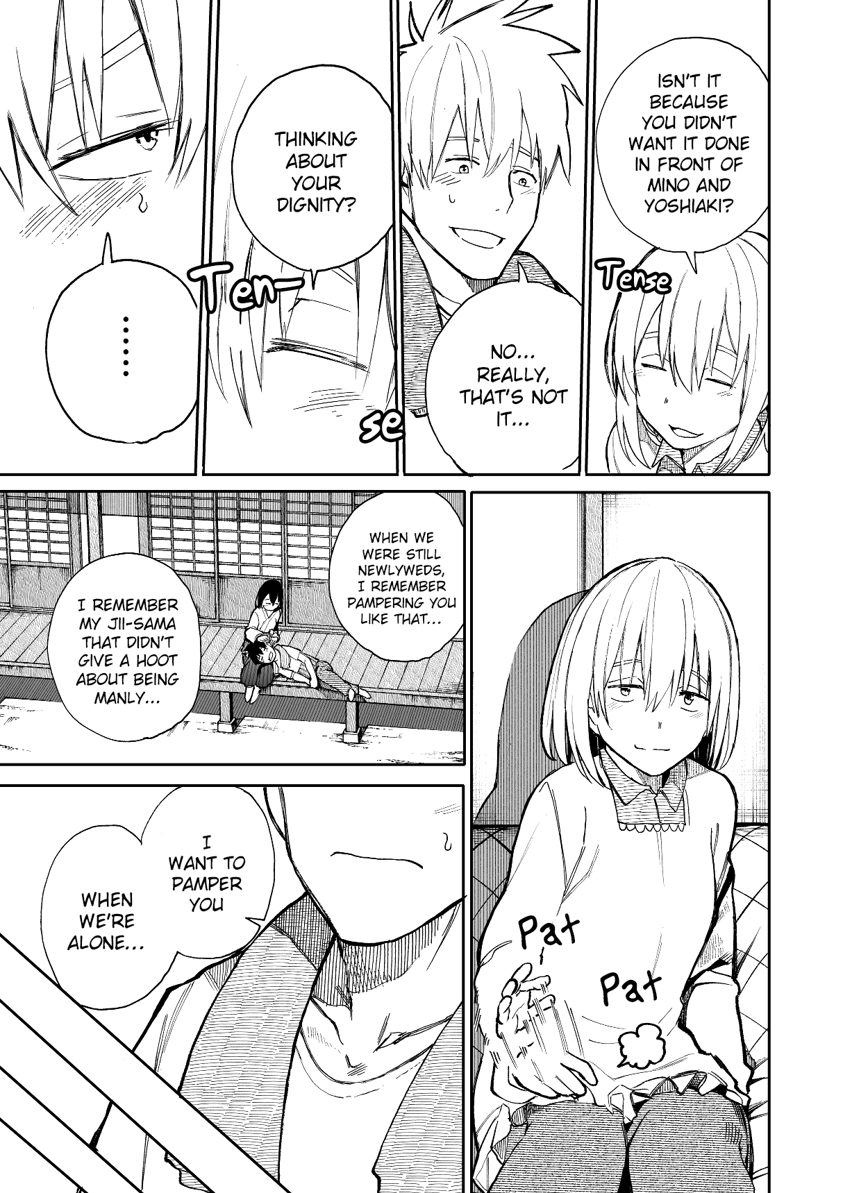 A Story About a Grandpa and Grandma Who Returned Back to Their Youth Chapter 61 page 4 - Chapter 61: Ear Pick