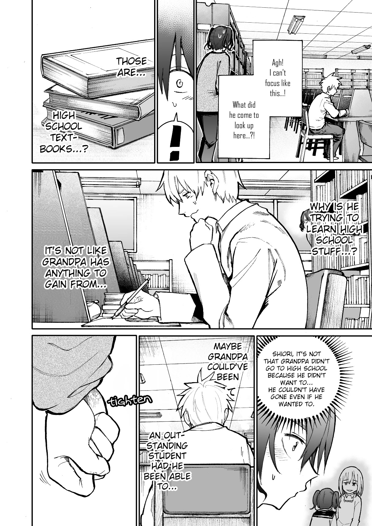 A Story About a Grandpa and Grandma Who Returned Back to Their Youth Chapter 64 page 4 - Chapter 64: Library