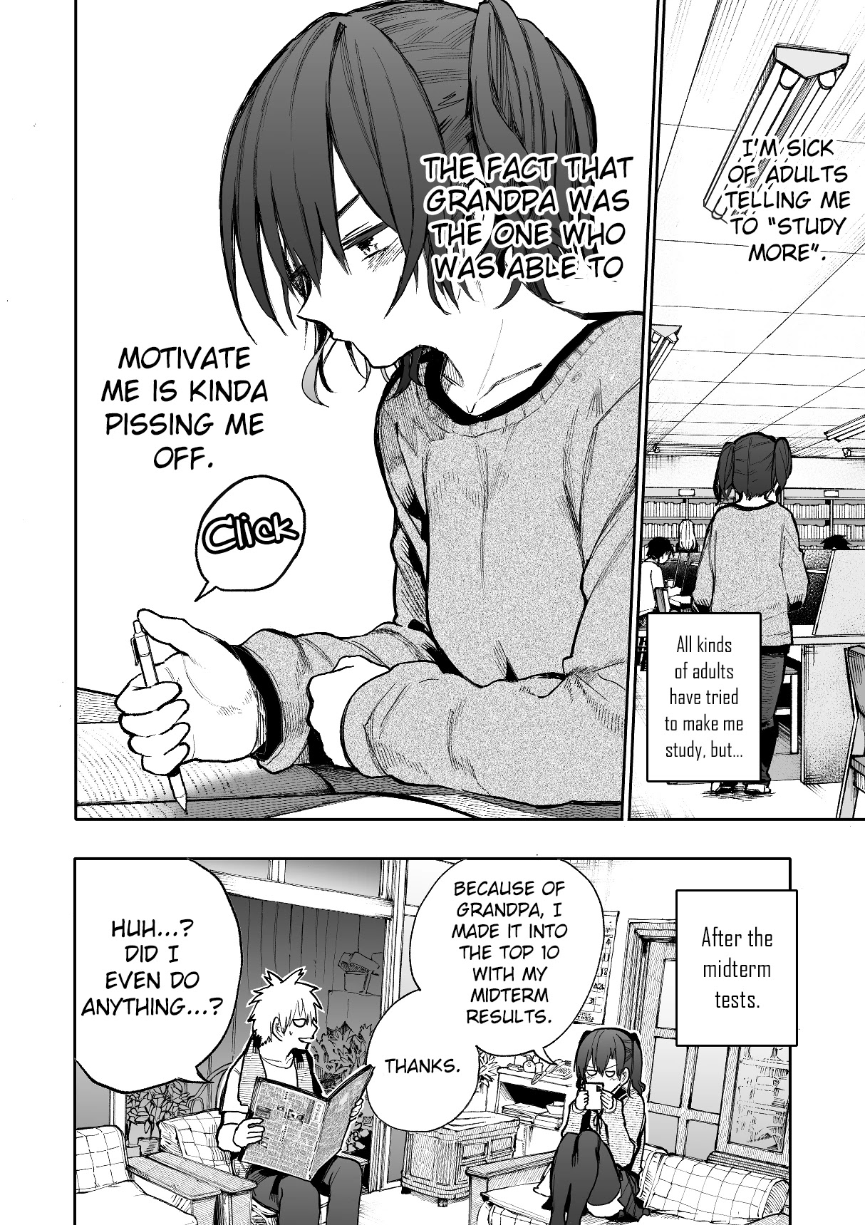 A Story About a Grandpa and Grandma Who Returned Back to Their Youth Chapter 64 page 5 - Chapter 64: Library