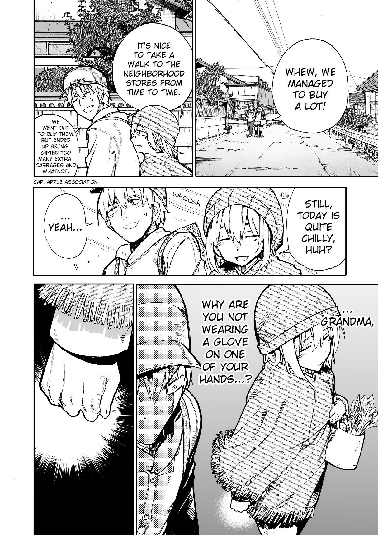 A Story About a Grandpa and Grandma Who Returned Back to Their Youth Chapter 65 page 3 - Chapter 65: Holding Hands