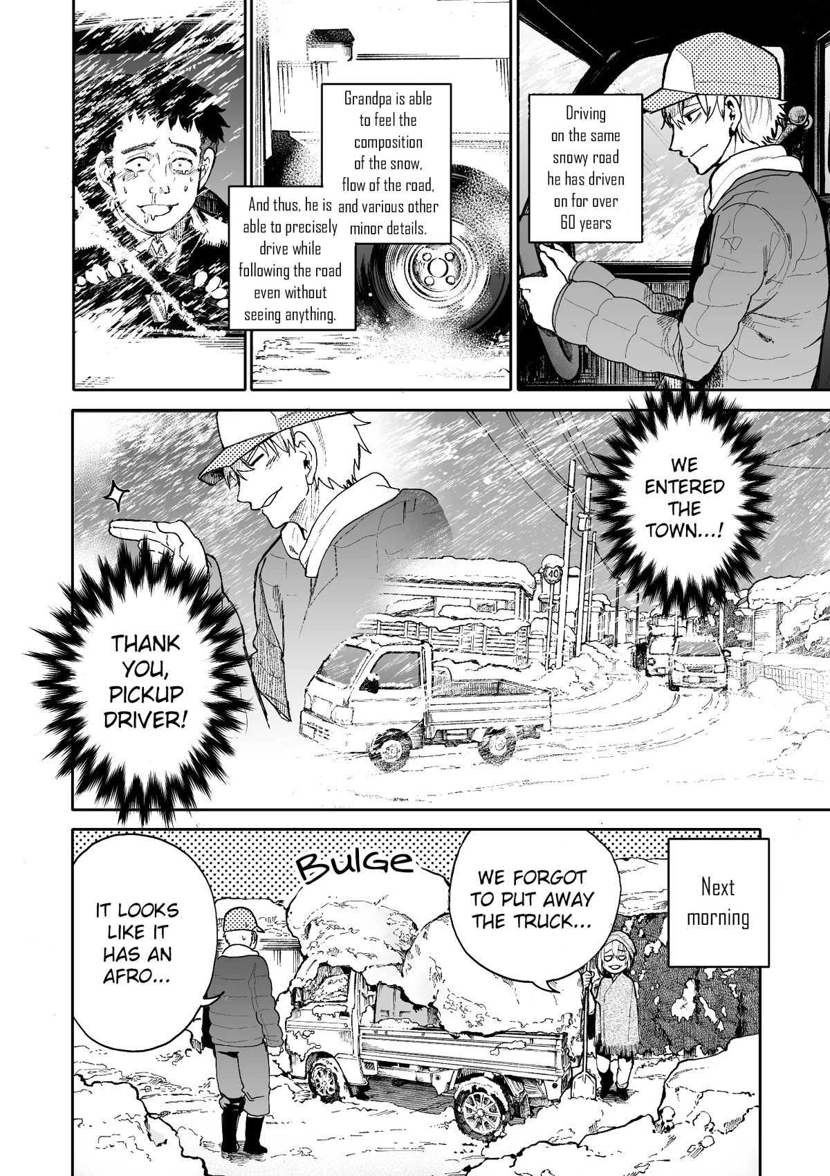 A Story About a Grandpa and Grandma Who Returned Back to Their Youth Chapter 67 page 4 - Chapter 67: Whiteout