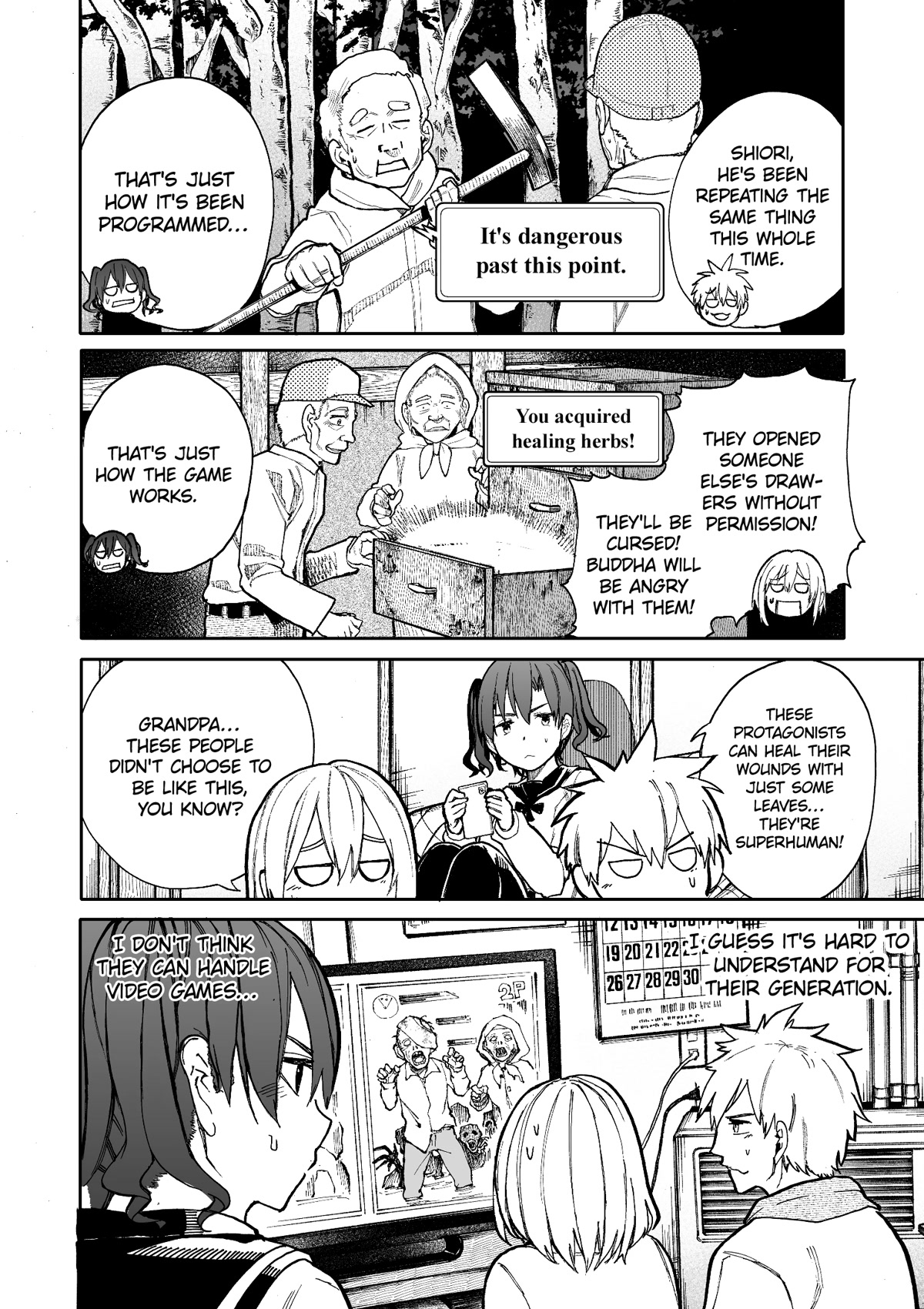 A Story About a Grandpa and Grandma Who Returned Back to Their Youth Chapter 68 page 2 - Chapter 68: Rice Field Evil