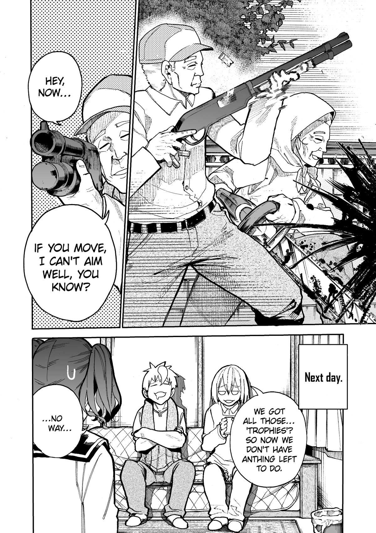 A Story About a Grandpa and Grandma Who Returned Back to Their Youth Chapter 68 page 4 - Chapter 68: Rice Field Evil