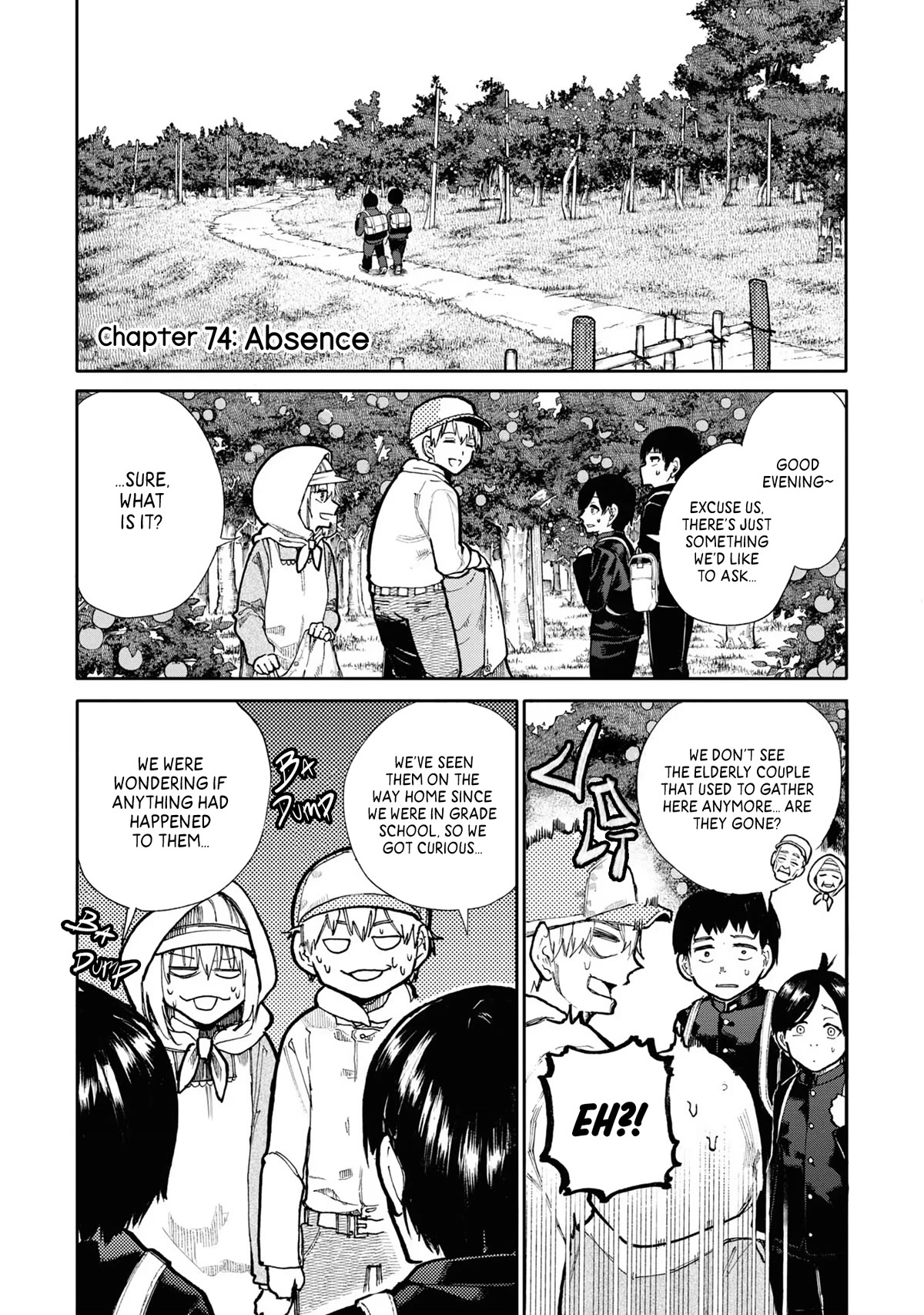 A Story About a Grandpa and Grandma Who Returned Back to Their Youth Chapter 73 page 8 - Chapter 73: Absence