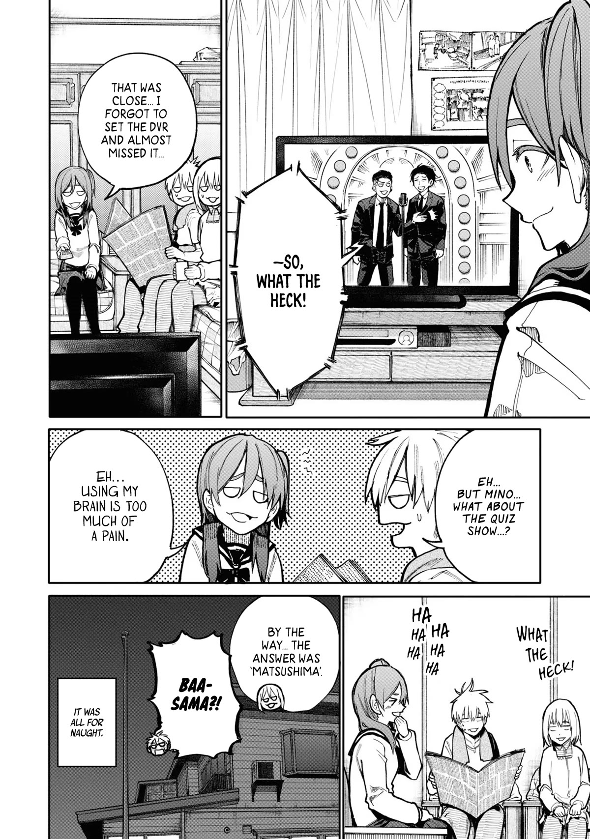 A Story About a Grandpa and Grandma Who Returned Back to Their Youth Chapter 75 page 4 - Chapter 75: Quiz Show