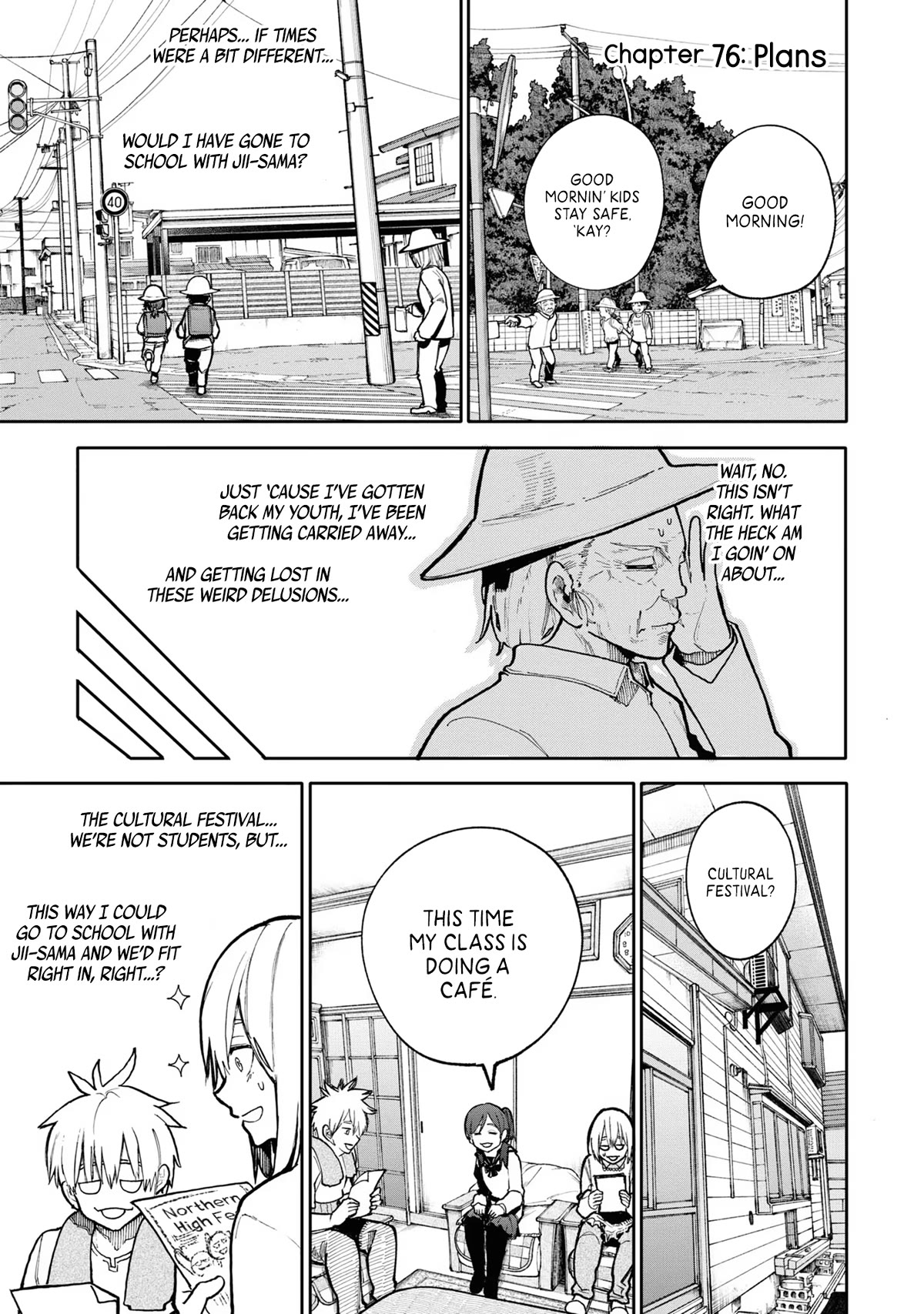 A Story About a Grandpa and Grandma Who Returned Back to Their Youth Chapter 76 page 1 - Chapter 76: Plans