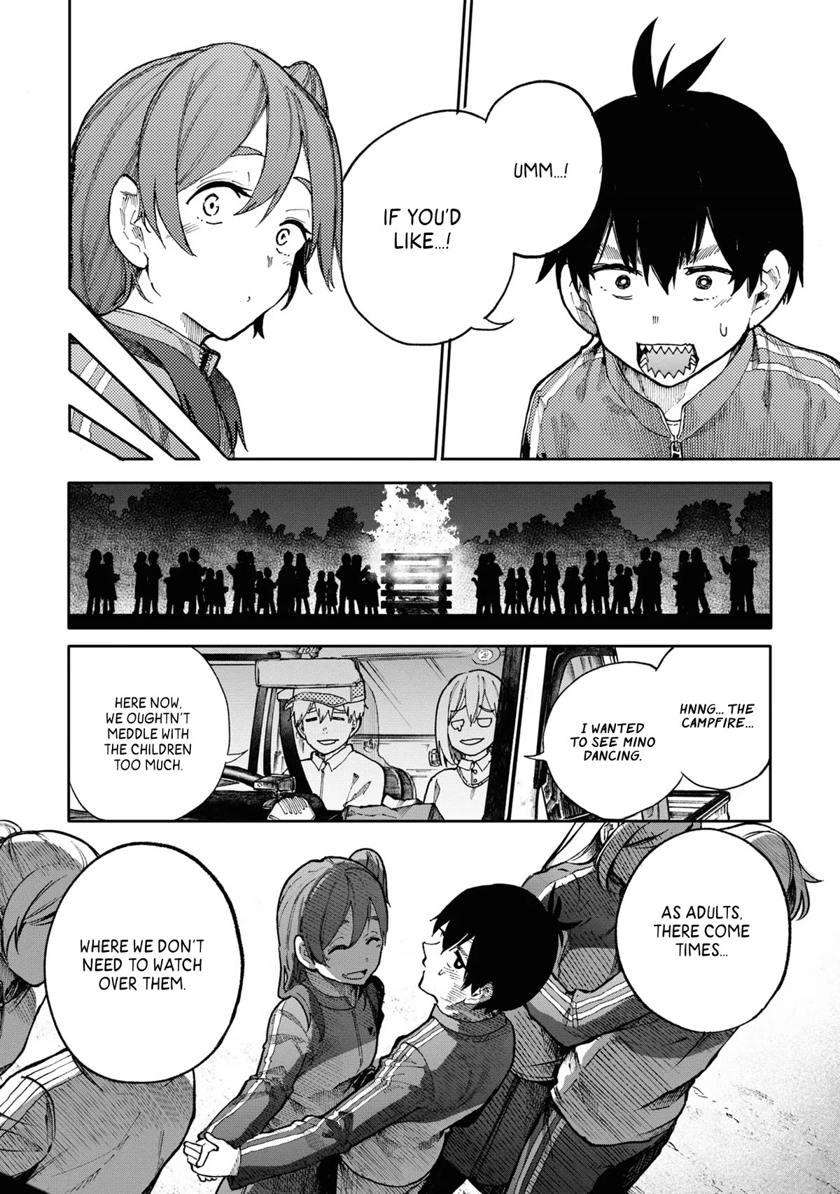 A Story About a Grandpa and Grandma Who Returned Back to Their Youth Chapter 81 page 4 - Chapter 81: Campfire