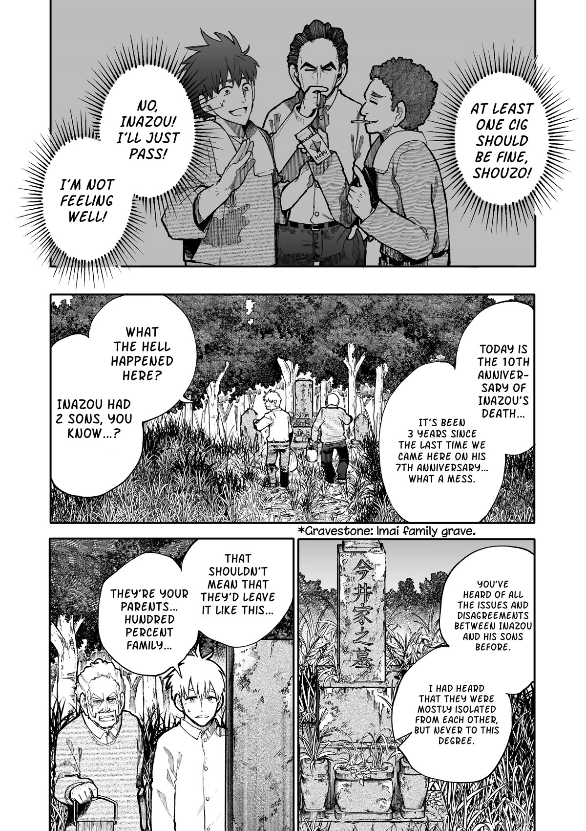 A Story About a Grandpa and Grandma Who Returned Back to Their Youth Chapter 82 page 1 - Chapter 82: Cigarette