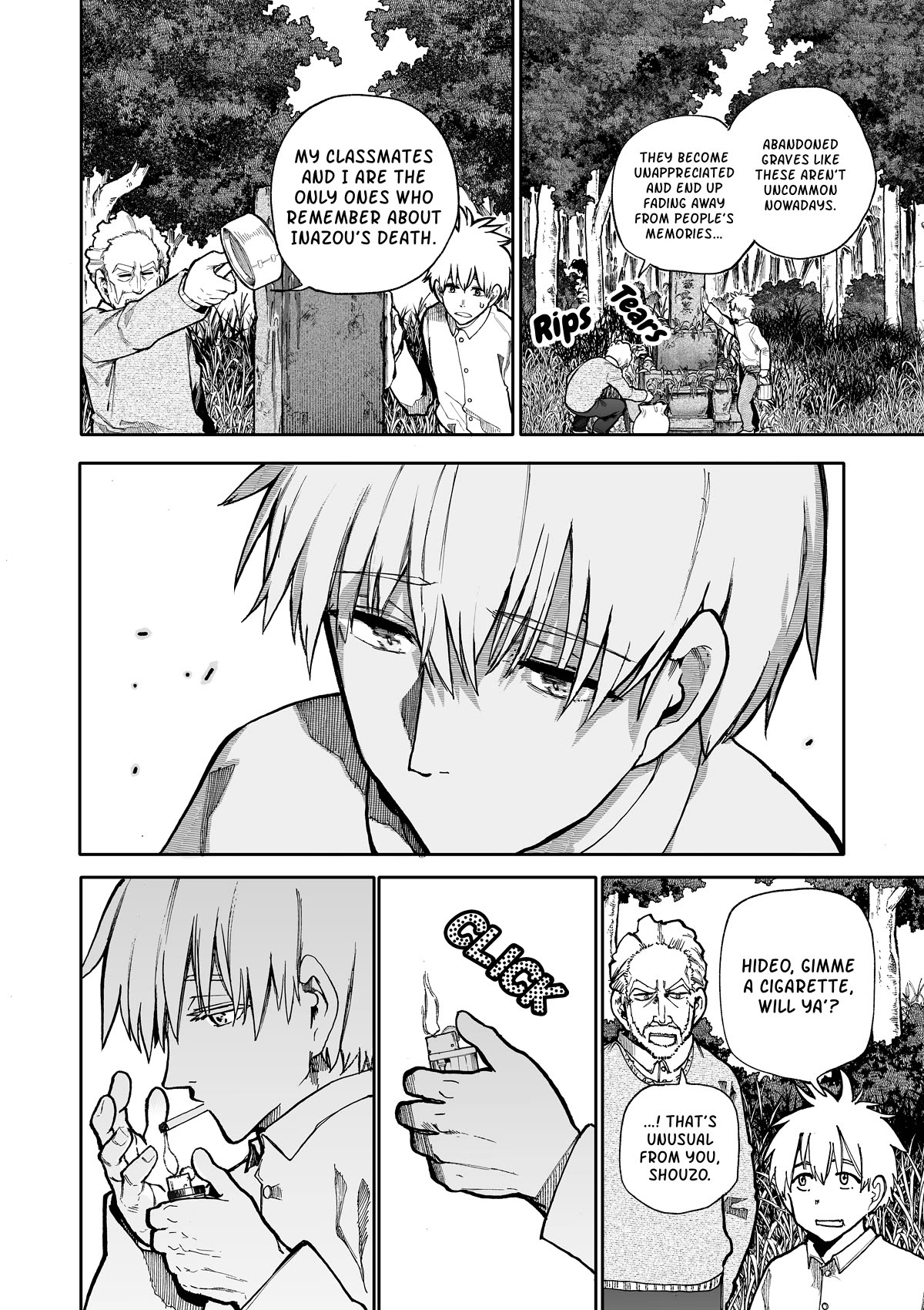 A Story About a Grandpa and Grandma Who Returned Back to Their Youth Chapter 82 page 2 - Chapter 82: Cigarette