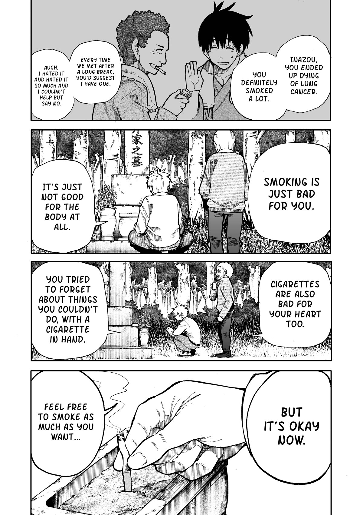 A Story About a Grandpa and Grandma Who Returned Back to Their Youth Chapter 82 page 3 - Chapter 82: Cigarette