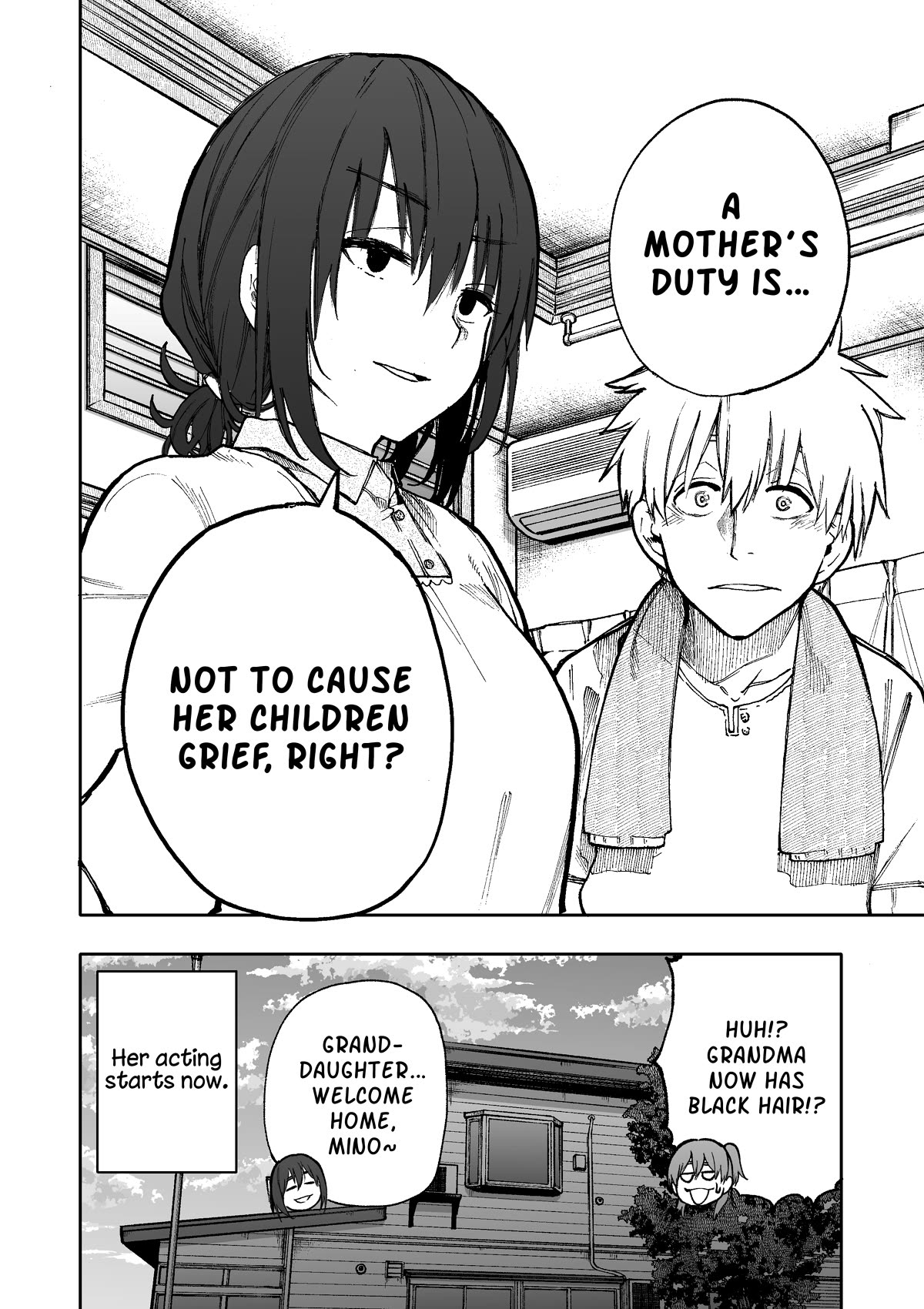 A Story About a Grandpa and Grandma Who Returned Back to Their Youth Chapter 88 page 4 - Chapter 88: A Mother's Duty