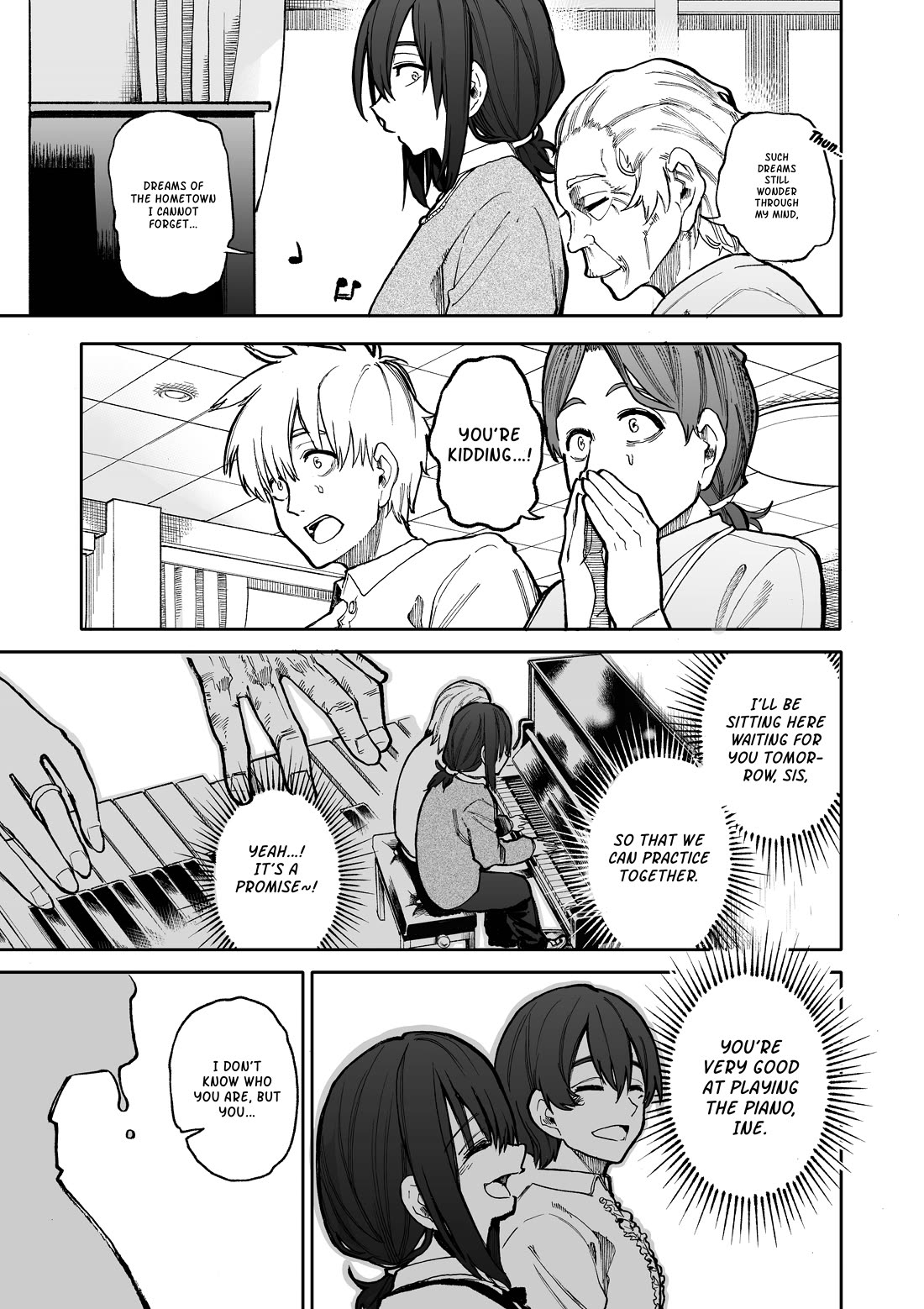 A Story About a Grandpa and Grandma Who Returned Back to Their Youth Chapter 94 page 3 - Chapter 94: Piano