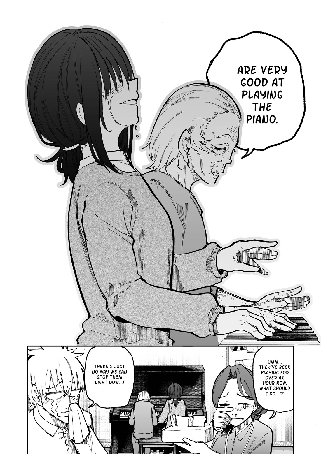 A Story About a Grandpa and Grandma Who Returned Back to Their Youth Chapter 94 page 4 - Chapter 94: Piano